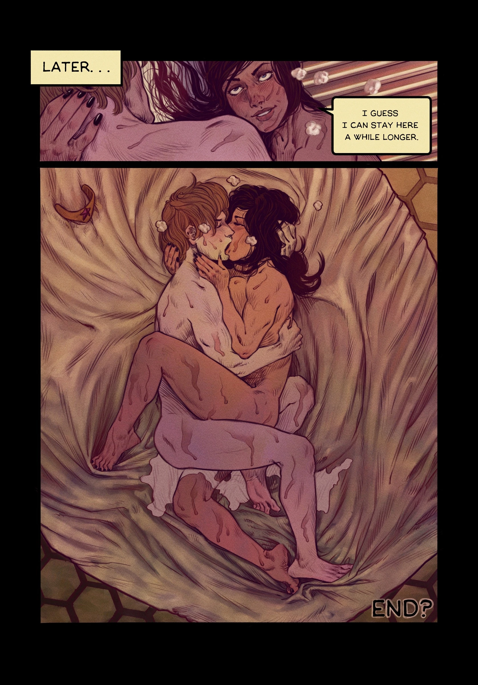 Wonder Woman's Bathroom Break porn comic picture 10
