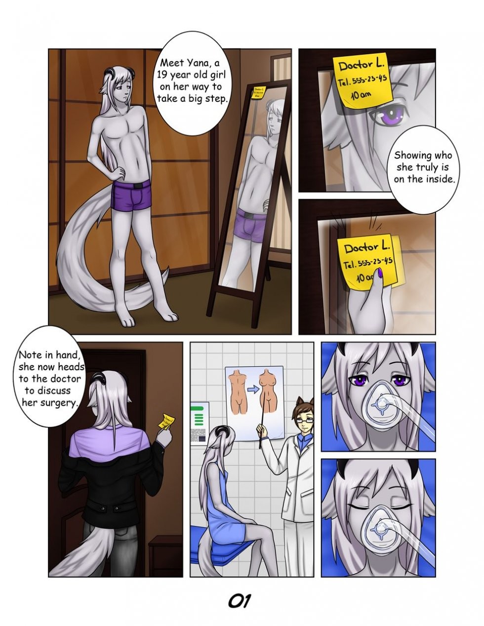 Yana & Ceri: Origins porn comic picture 2