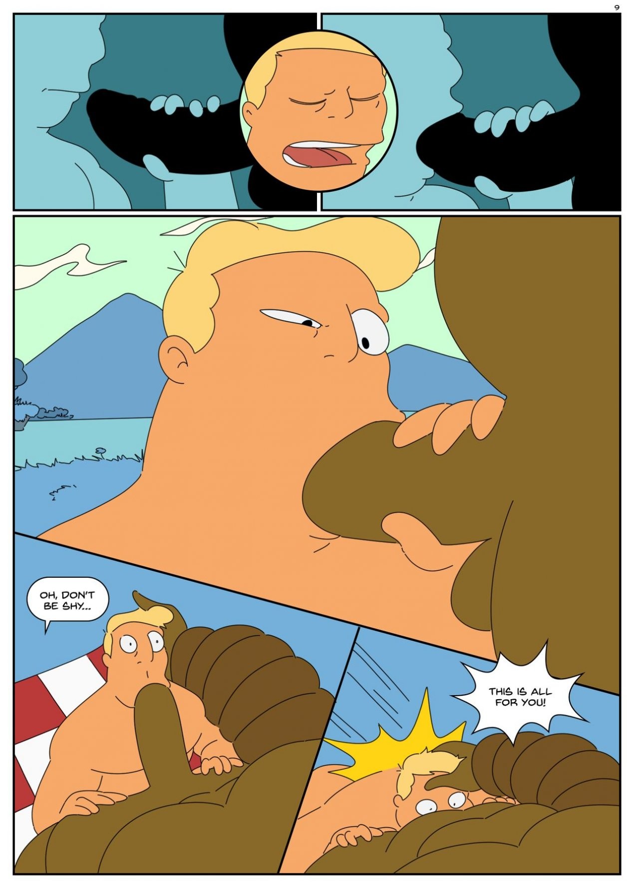ZAPP BRANNIGAN & THE MISTERIOUS OMICRONIAN porn comic picture 10