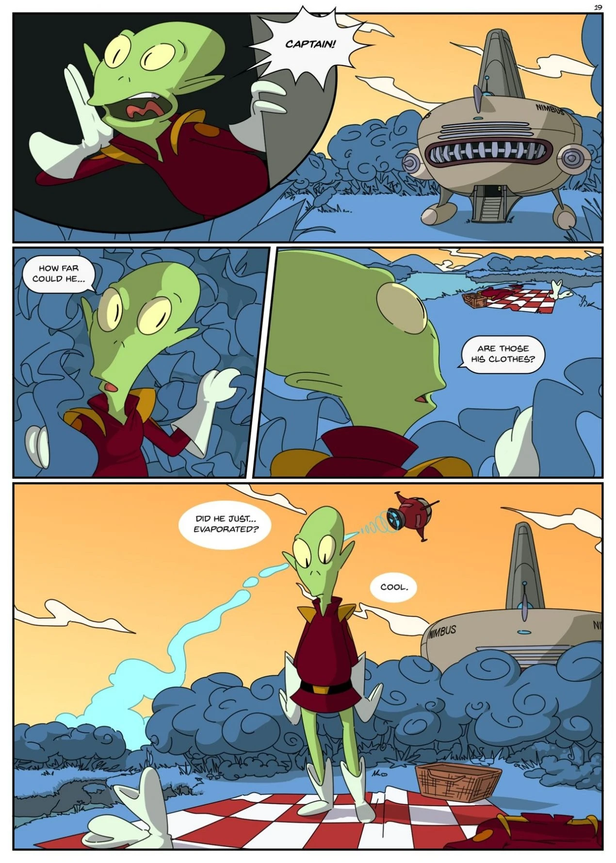 ZAPP BRANNIGAN & THE MISTERIOUS OMICRONIAN porn comic picture 20