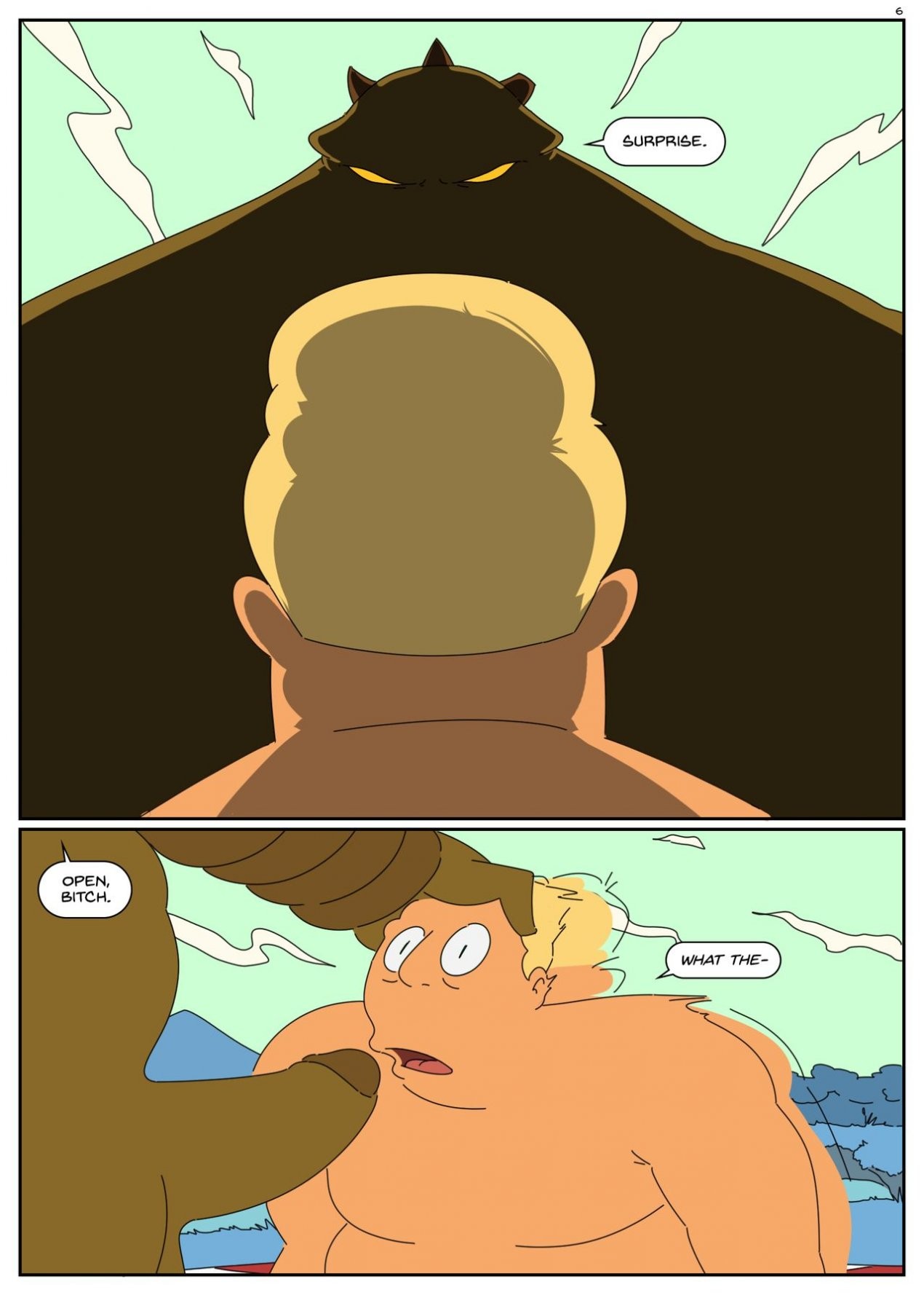 ZAPP BRANNIGAN & THE MISTERIOUS OMICRONIAN porn comic picture 7