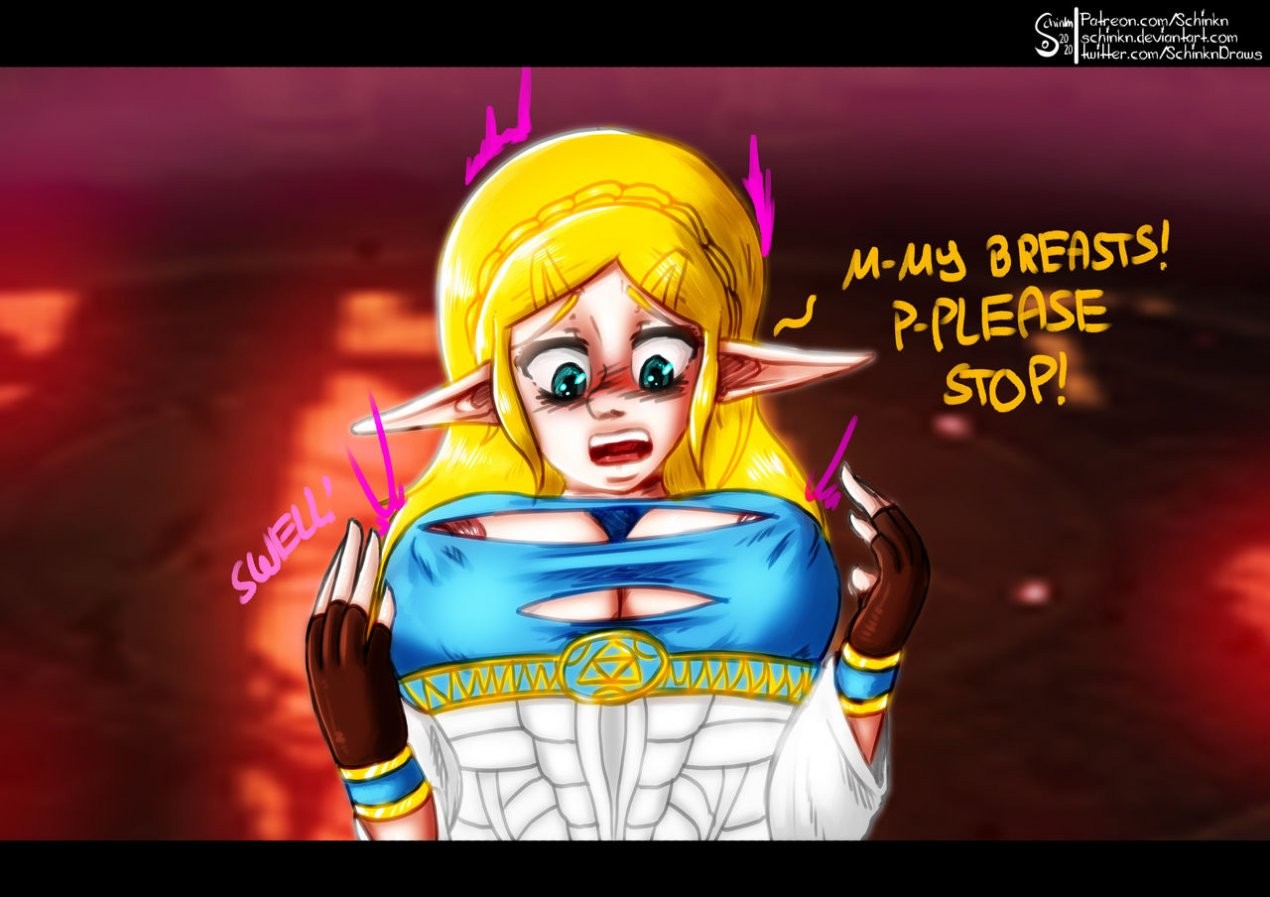 Zelda Getting Corrupted by Ganon porn comic picture 3