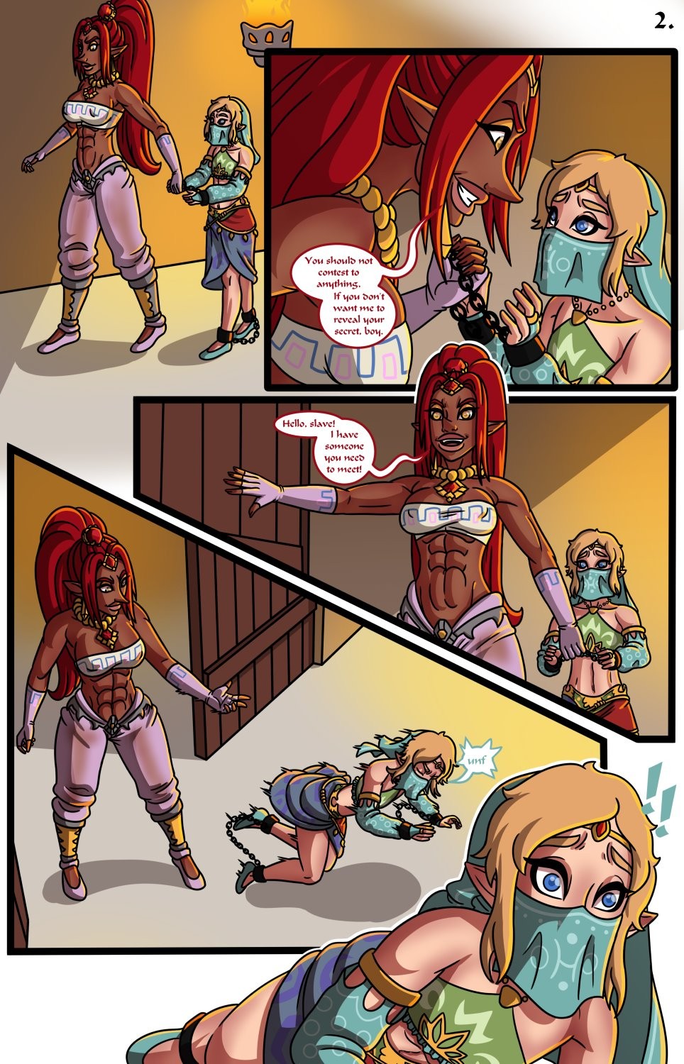 Zelda's Rescue porn comic picture 2