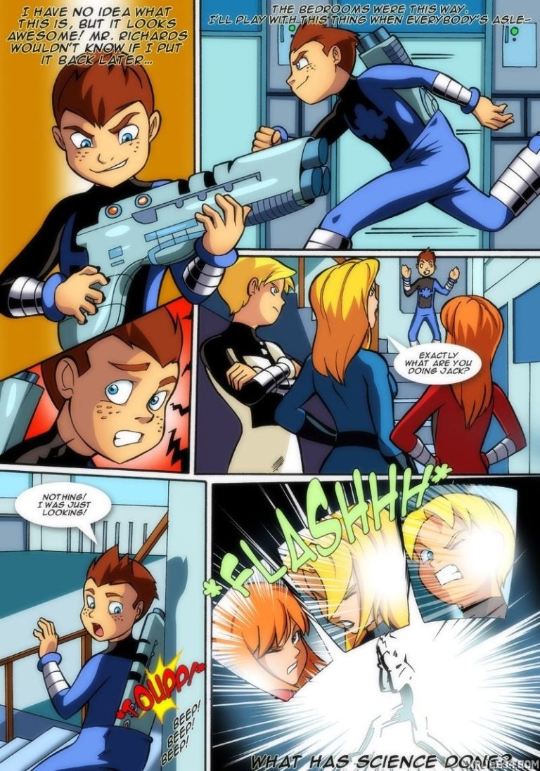 A Power Packing porn comic picture 3