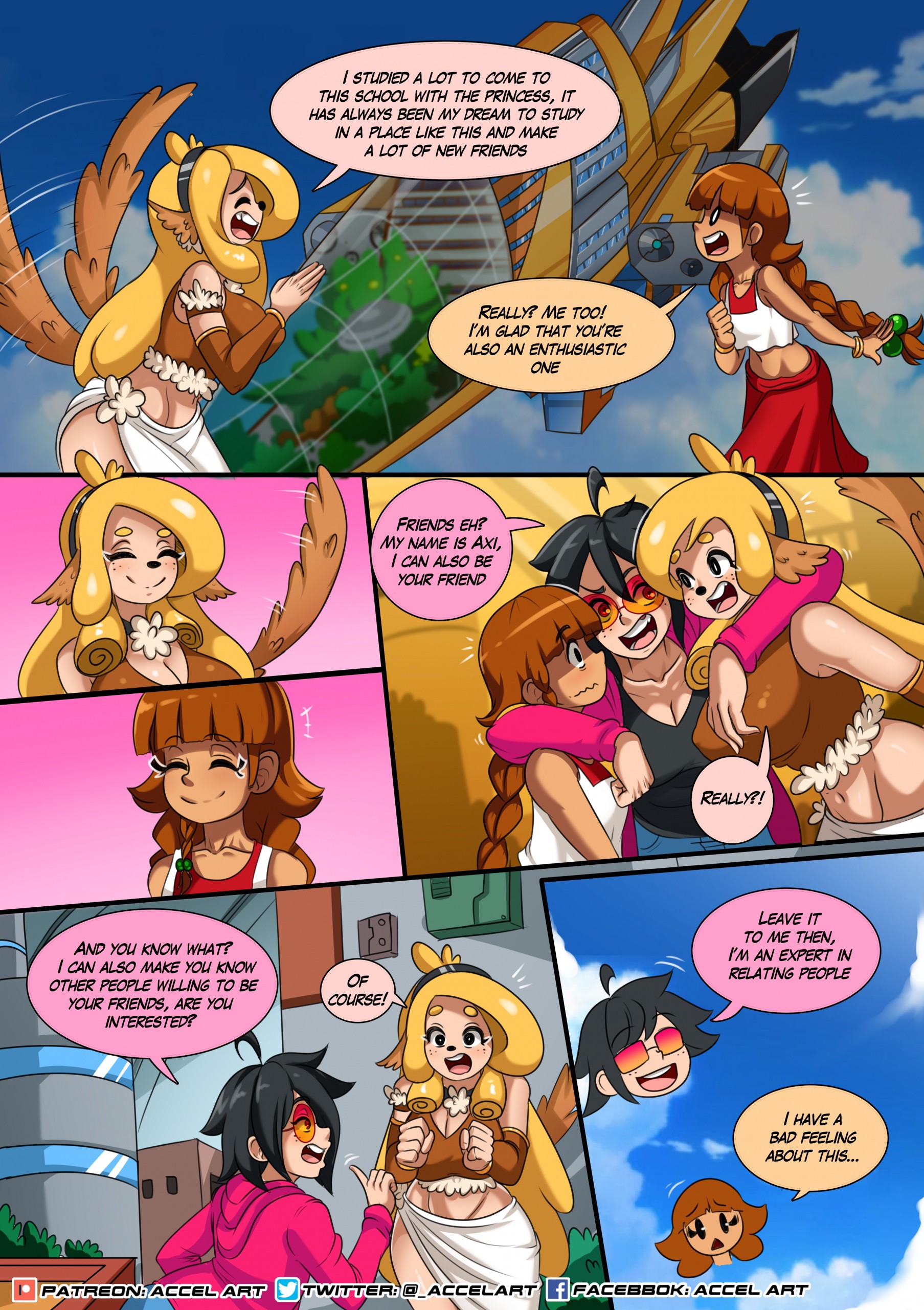 Axi Stories 3: The Sexstream porn comic picture 10