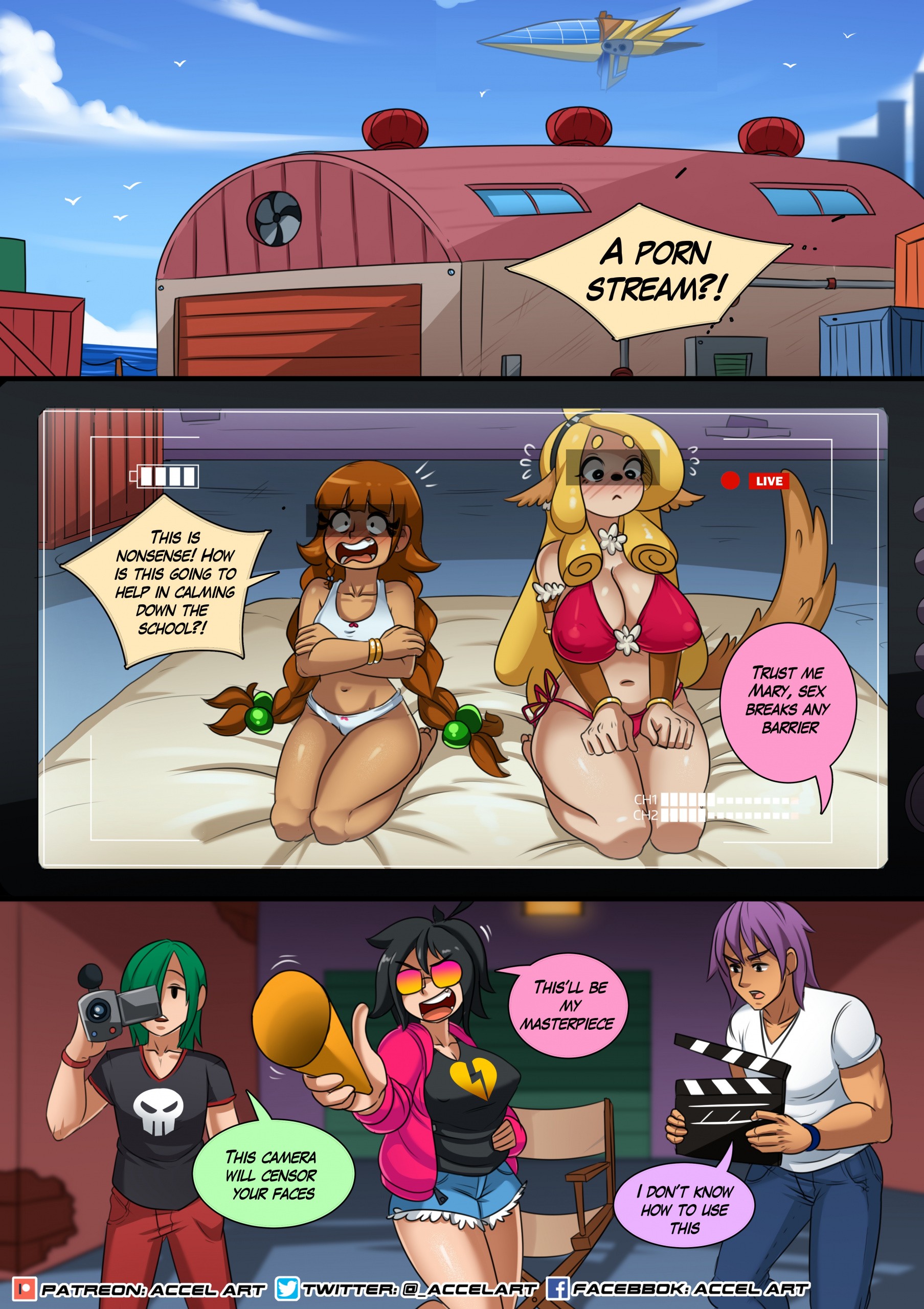 Axi Stories 3: The Sexstream porn comic picture 11