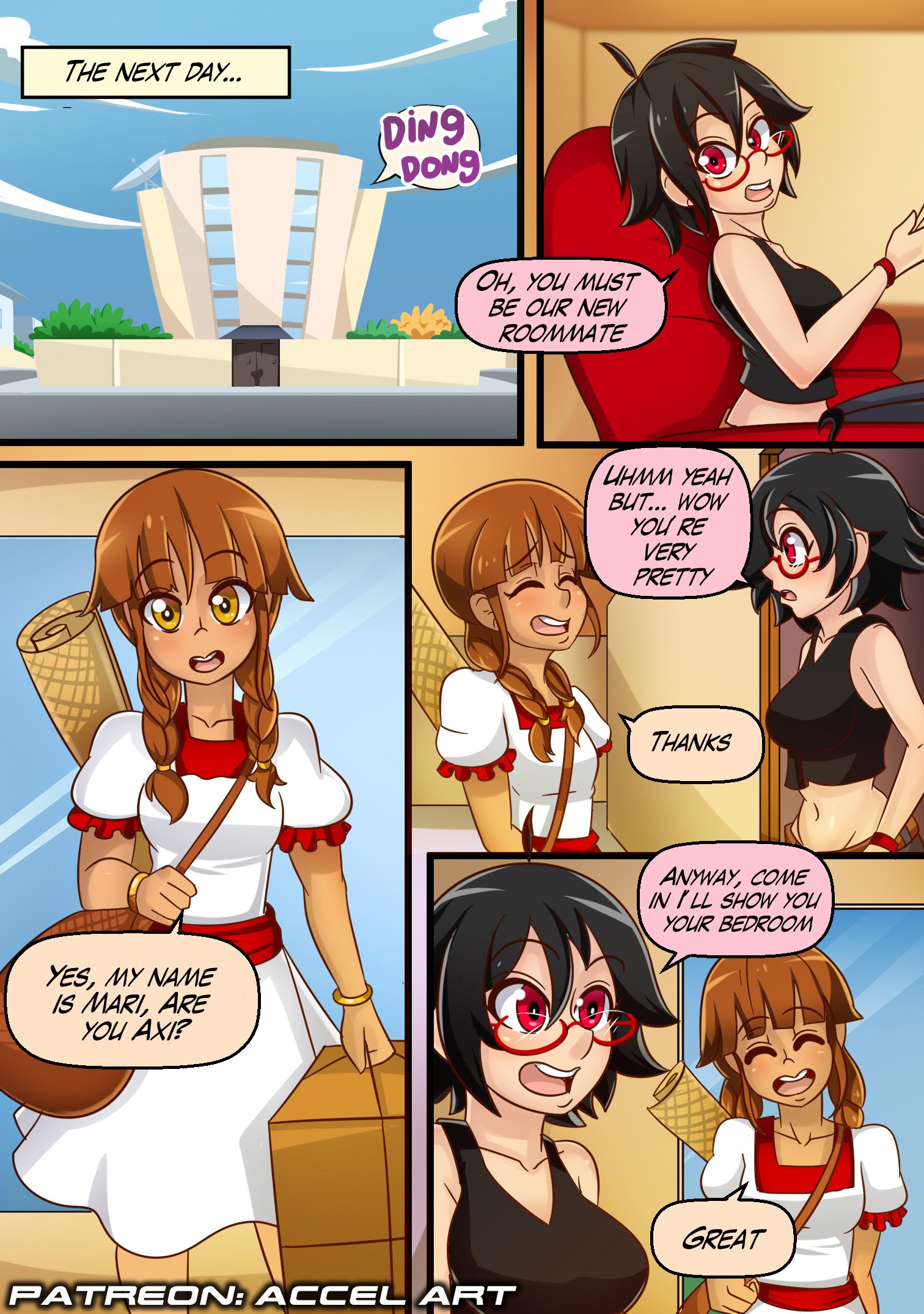 Axi Stories - The Exchange Student porn comic picture 5