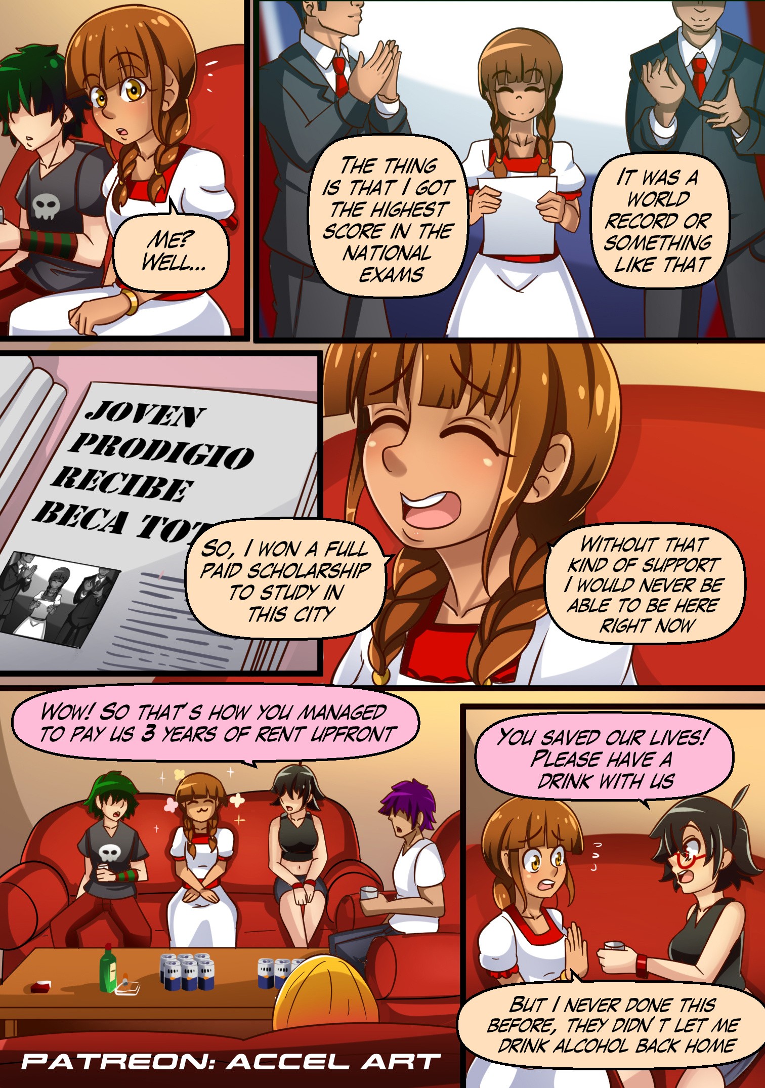Axi Stories - The Exchange Student porn comic picture 8