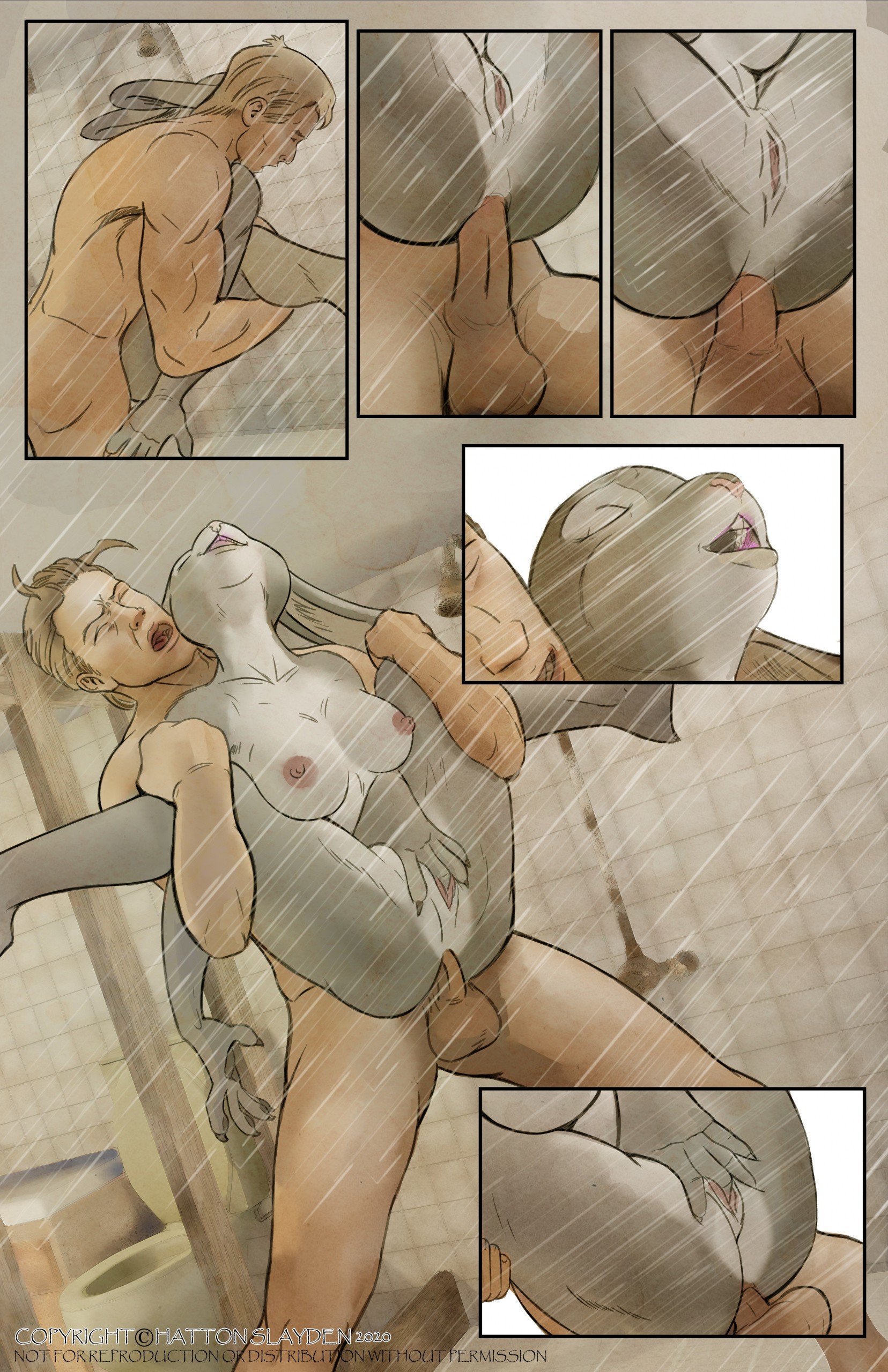 Bald Space Monkeys Need Bunny Woman porn comic picture 27