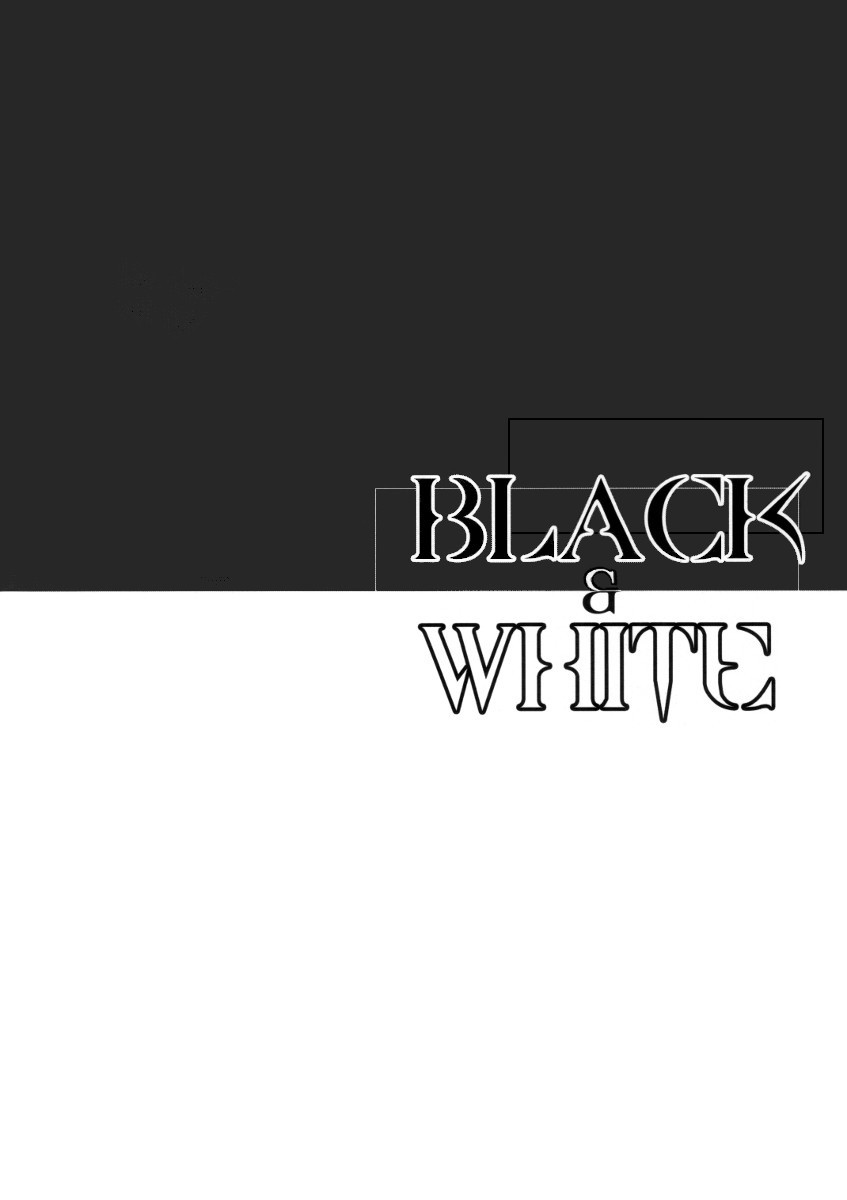 Black 2 and White hentai manga picture 2