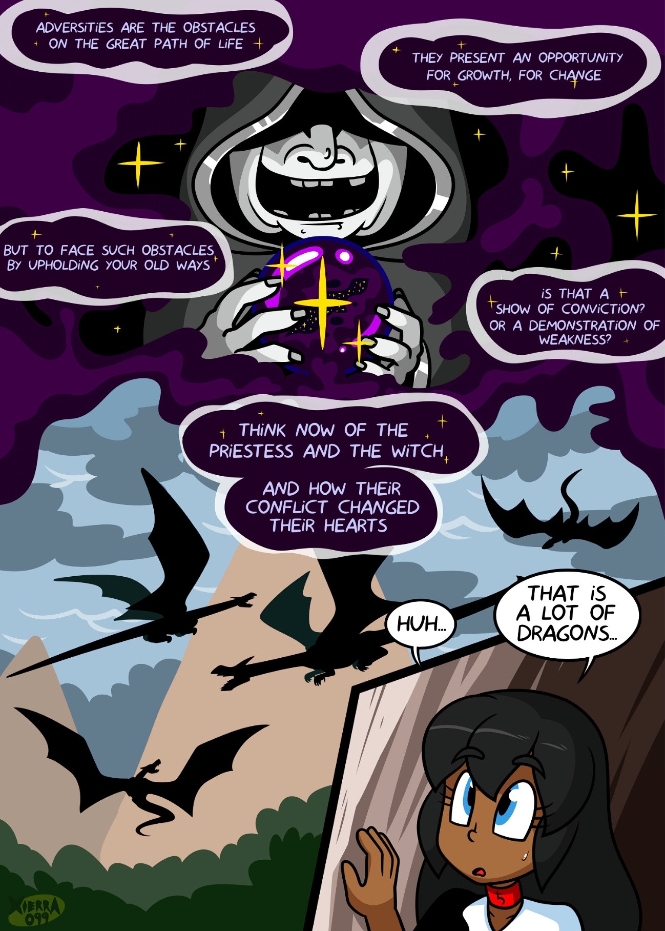 Bright Darkness - Heretic Whispers porn comic picture 2