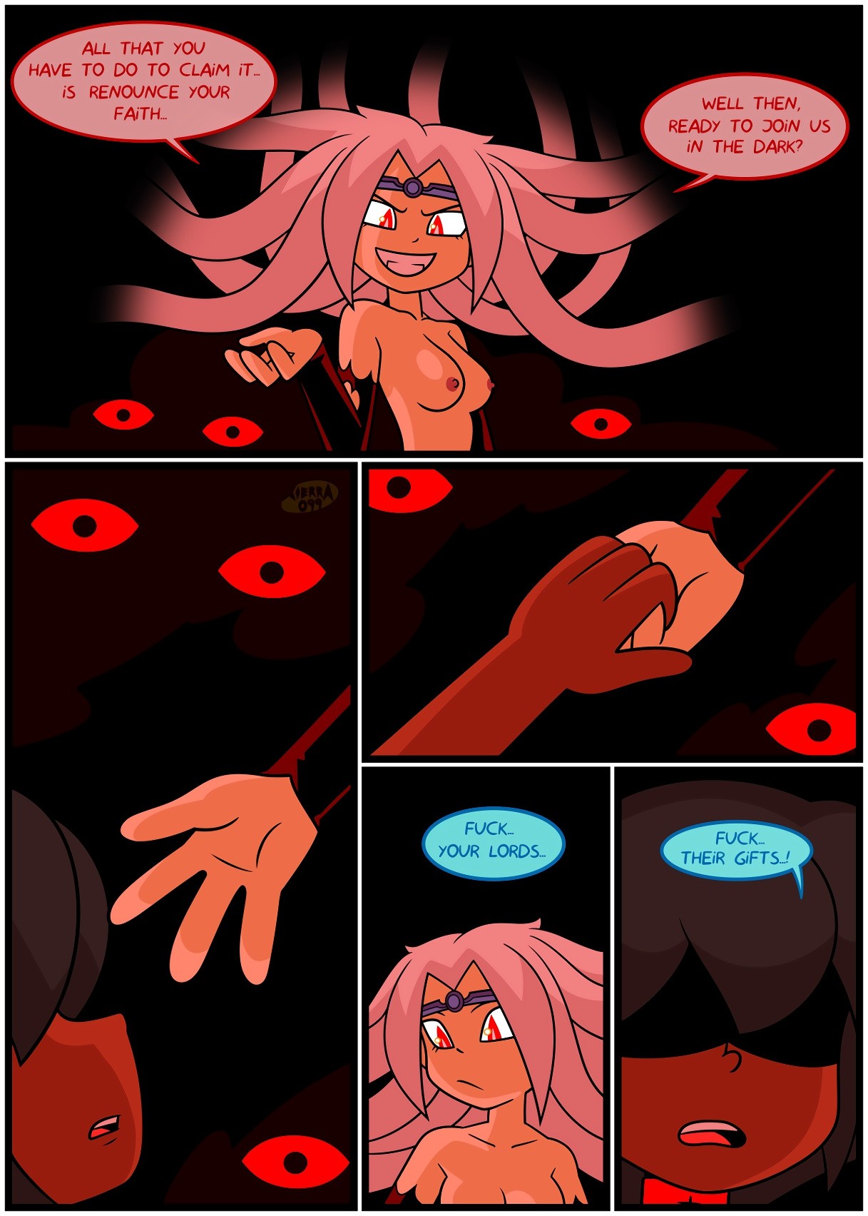 Bright Darkness - Heretic Whispers porn comic picture 26