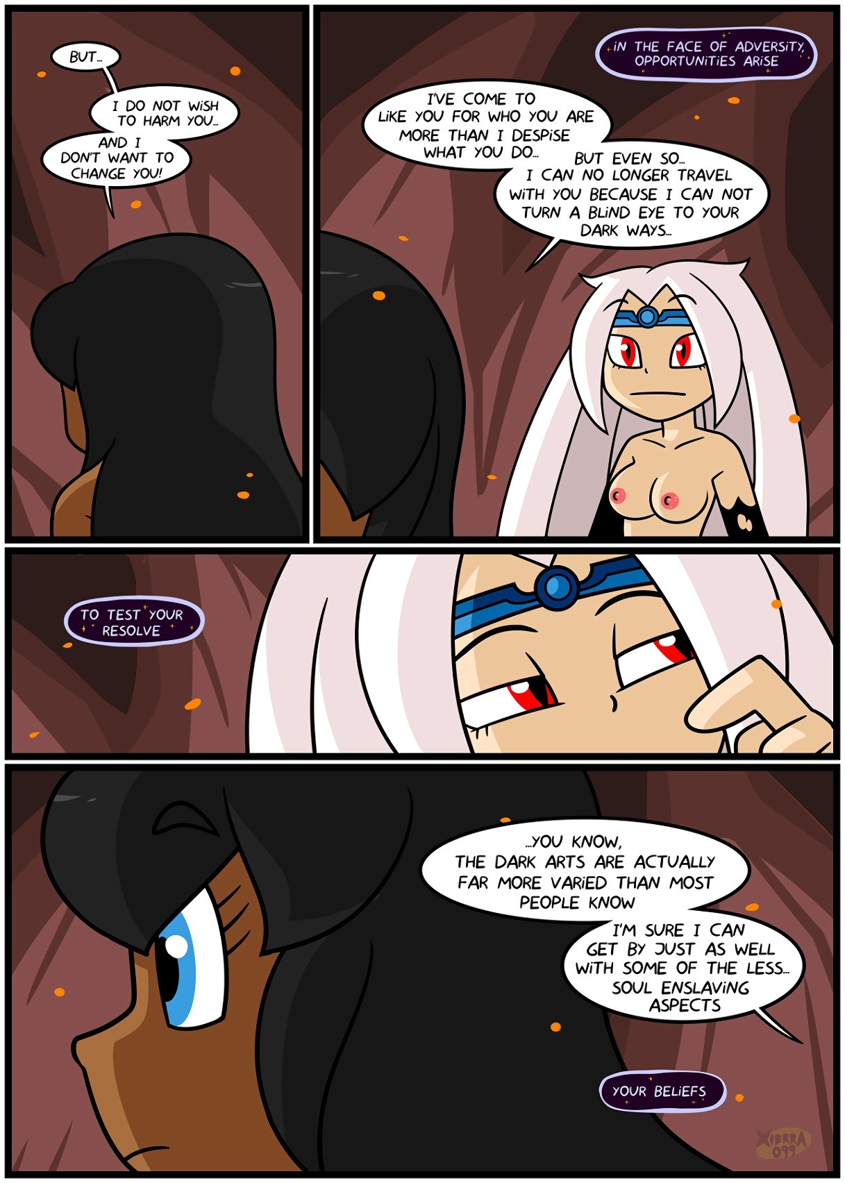 Bright Darkness - Heretic Whispers porn comic picture 44