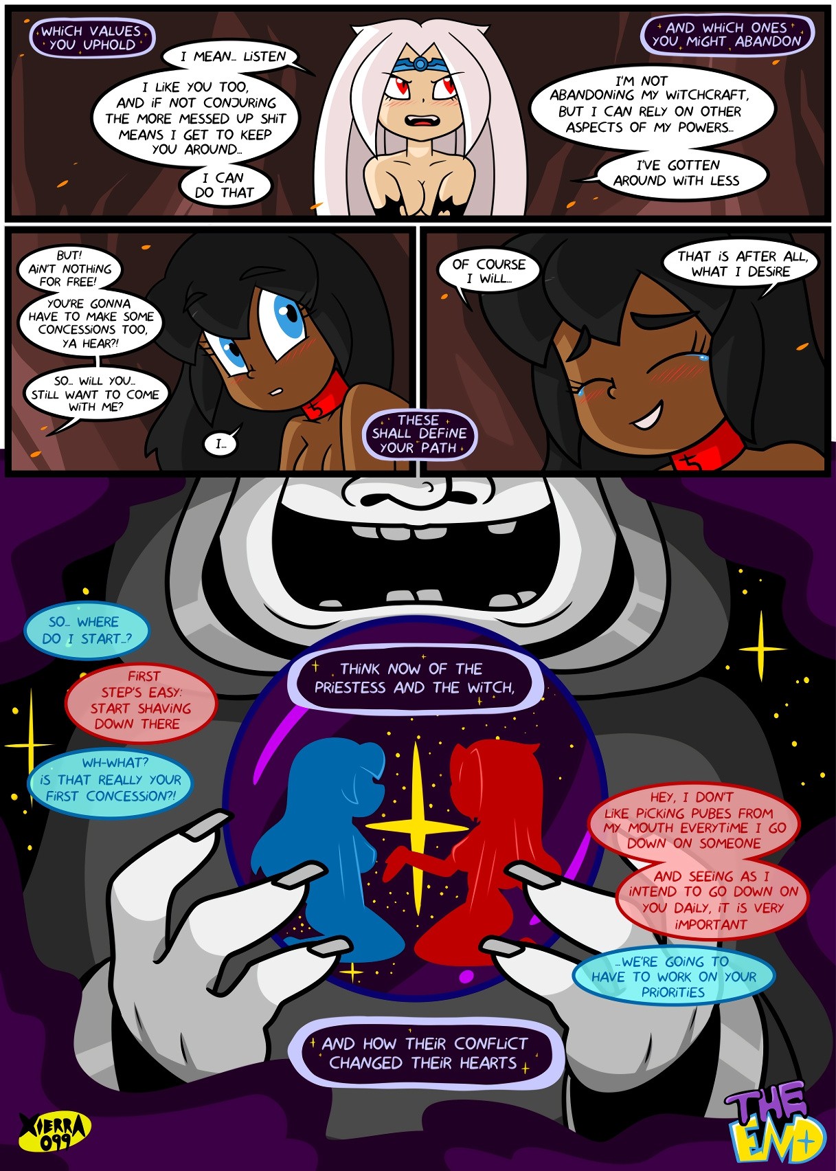 Bright Darkness - Heretic Whispers porn comic picture 45