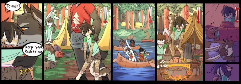 Camping Time porn comic picture 2