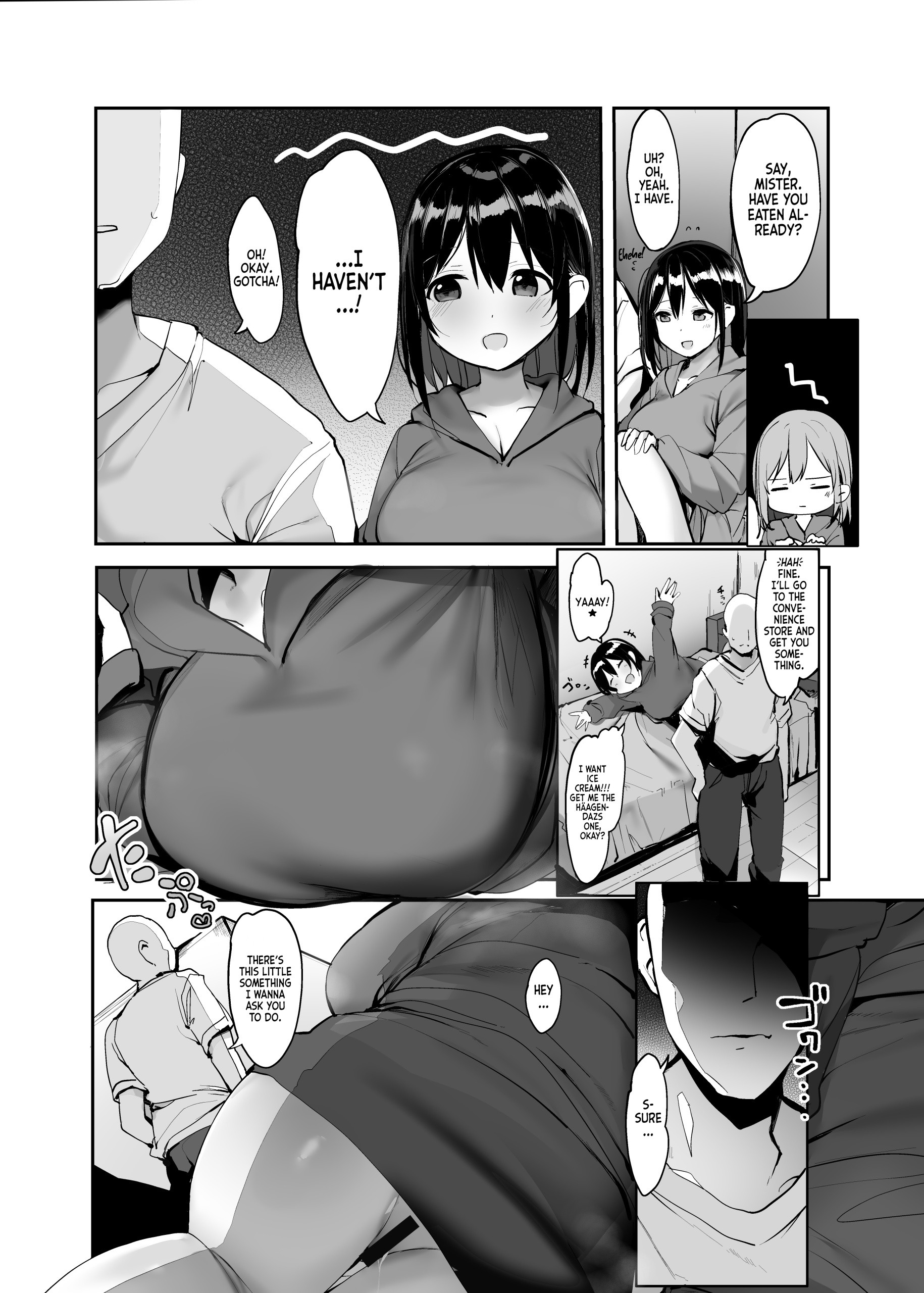 Can I Stay Over, Mister hentai manga picture 20