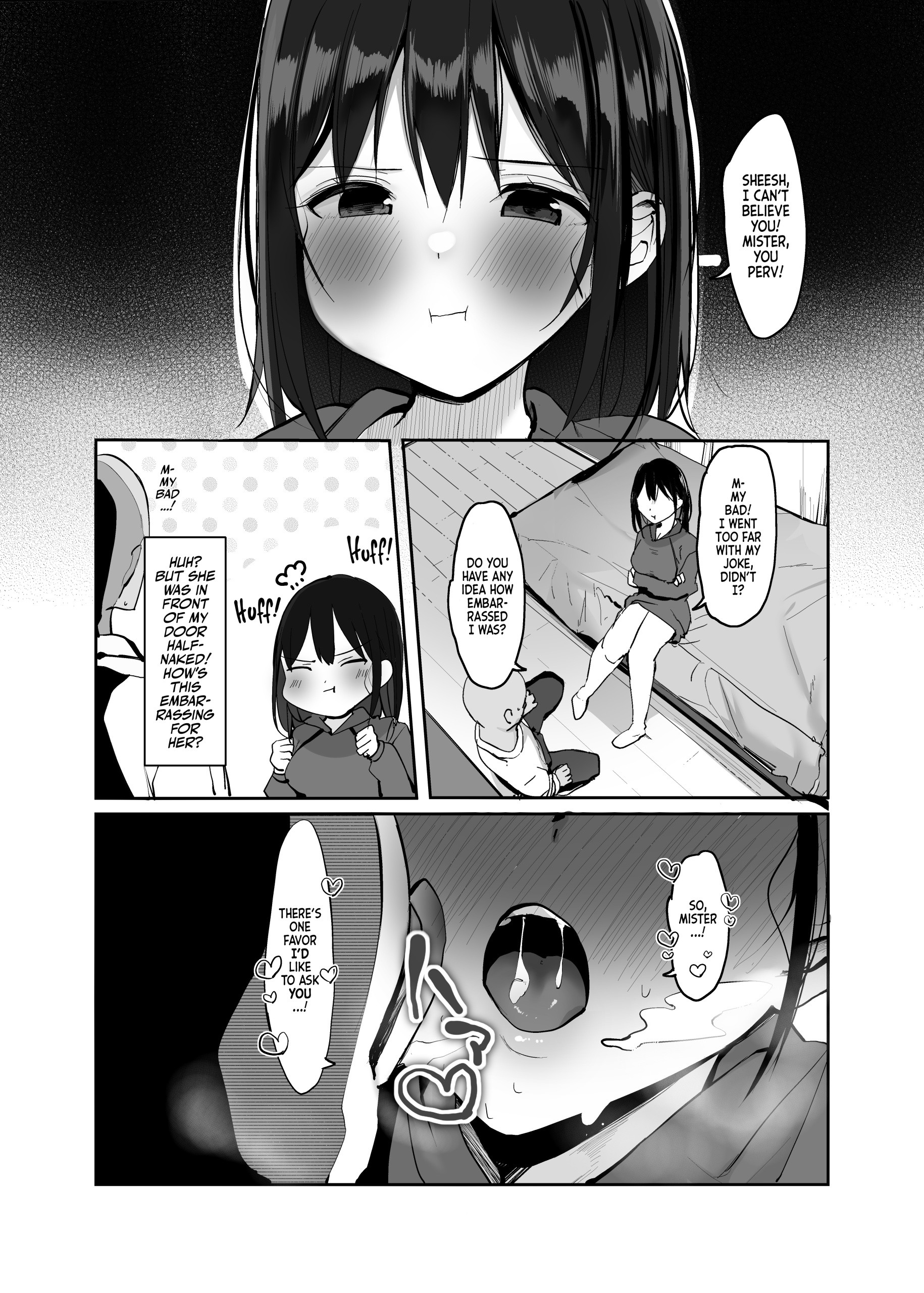 Can I Stay Over, Mister hentai manga picture 22