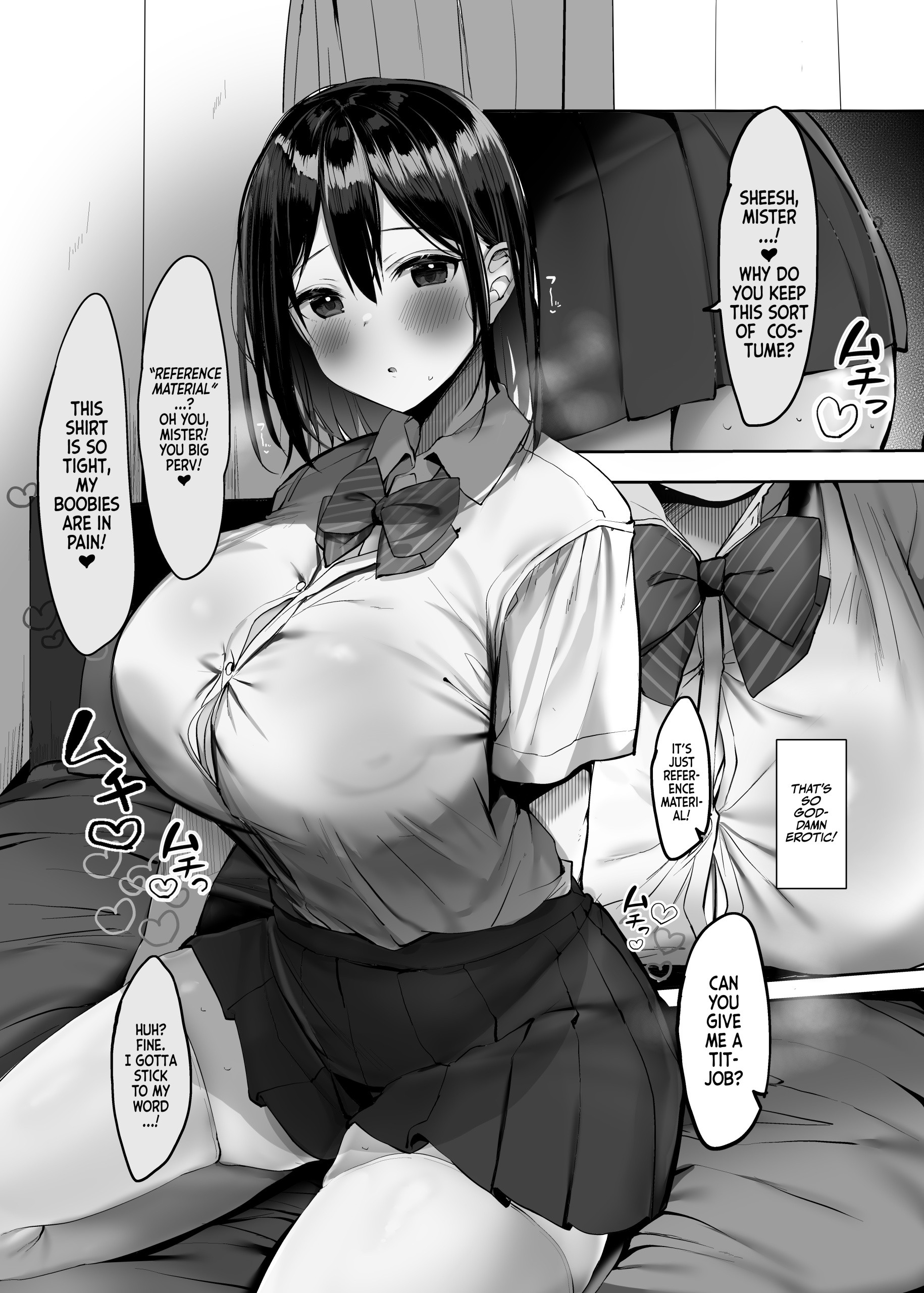 Can I Stay Over, Mister hentai manga picture 24