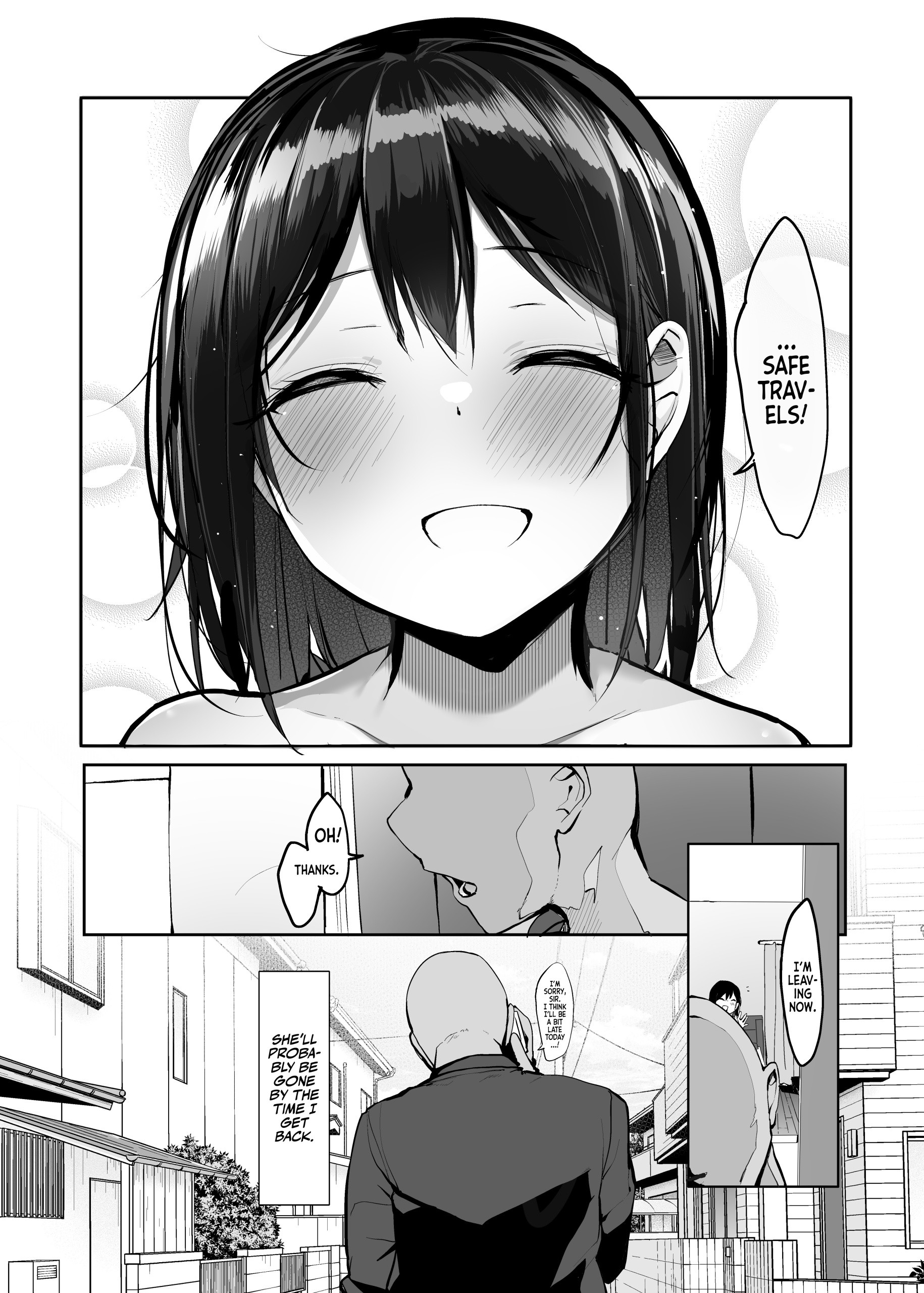 Can I Stay Over, Mister hentai manga picture 40