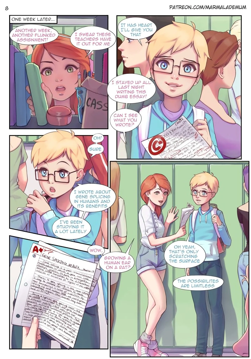 Chemistry Class porn comic picture 9