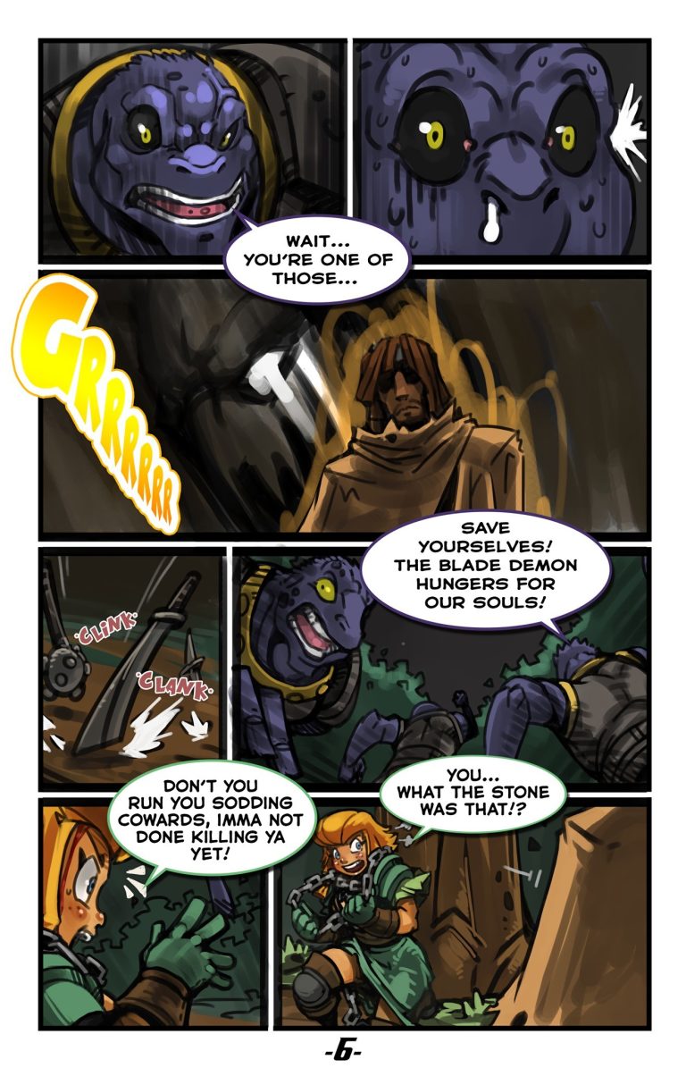 Cheska the Mighty porn comic picture 7