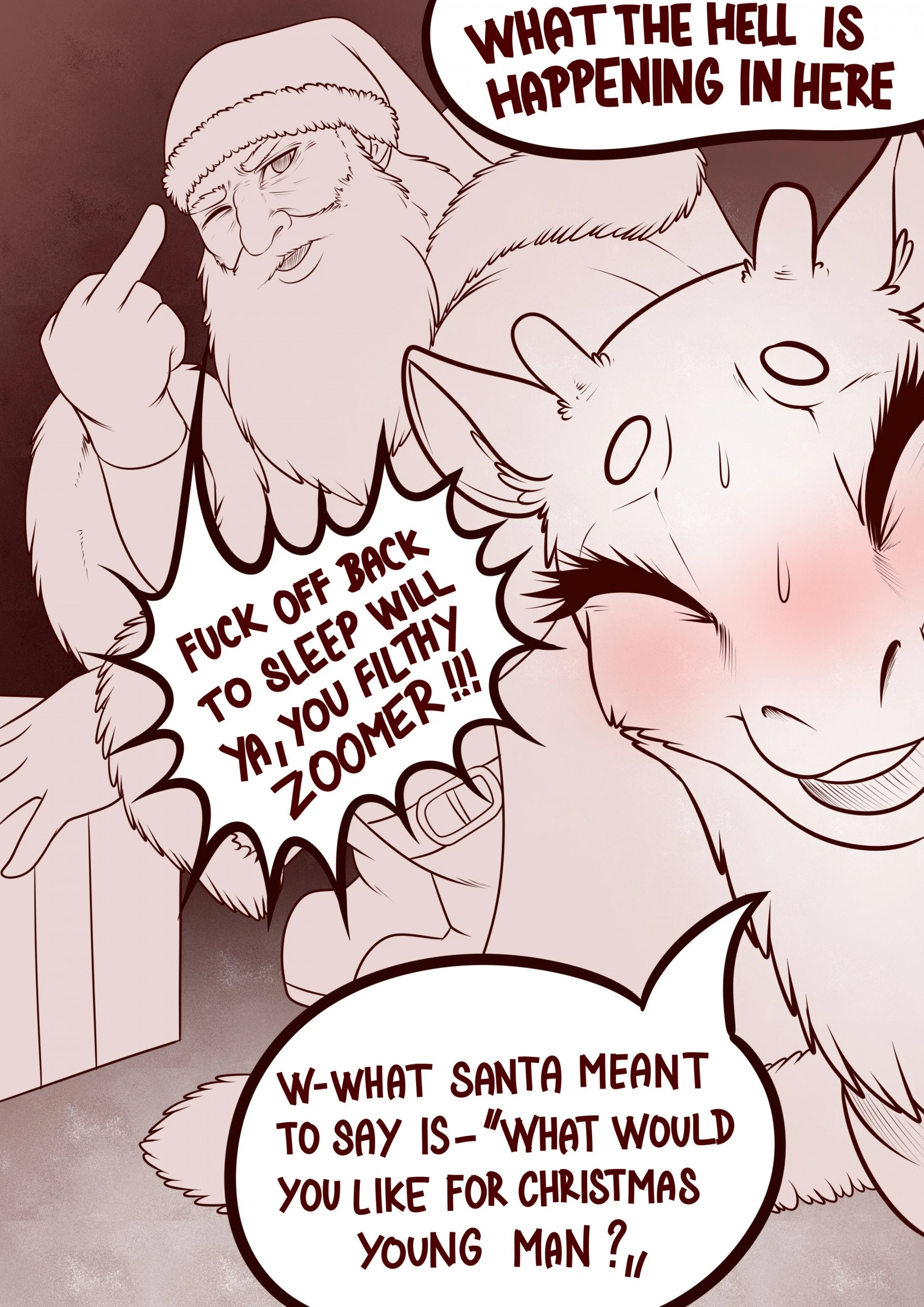 Christmas Wish porn comic picture 3