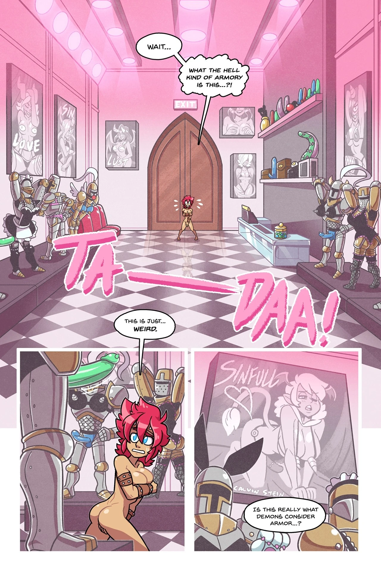 Demon's Layer porn comic picture 22