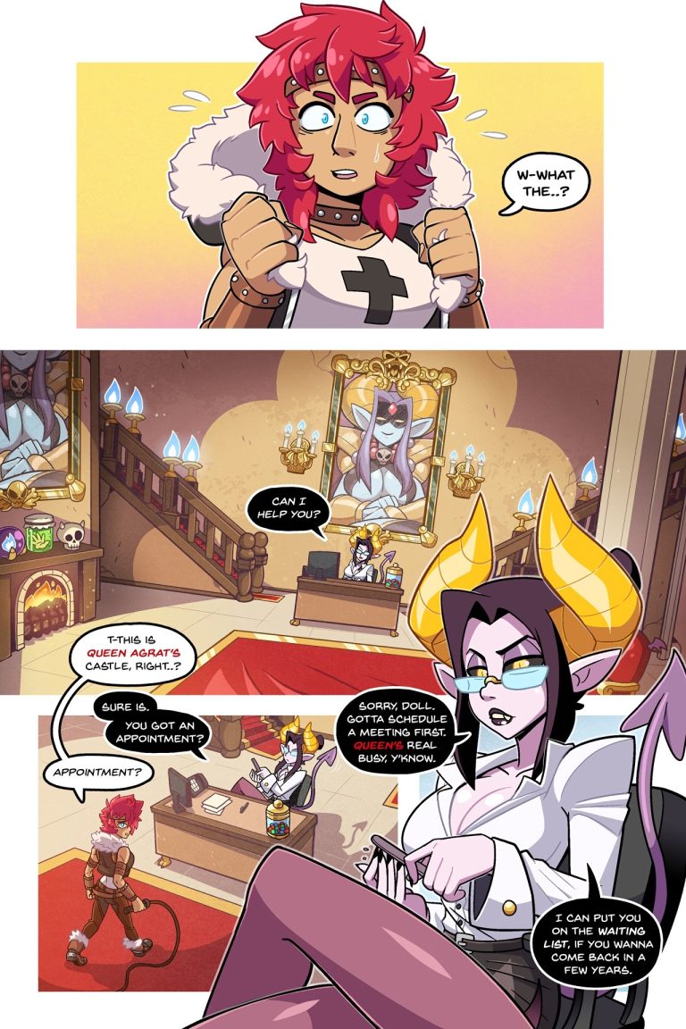 Demon's Layer porn comic picture 3