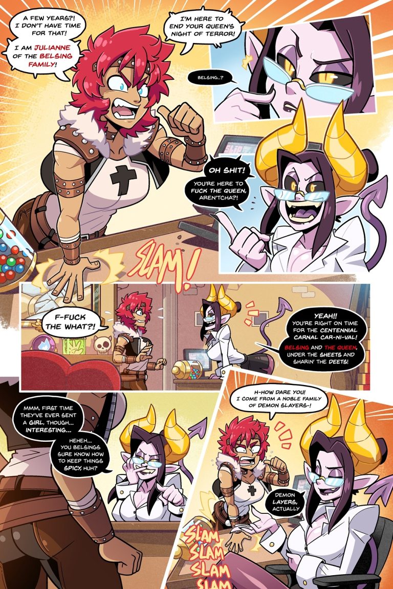 Demon's Layer porn comic picture 4