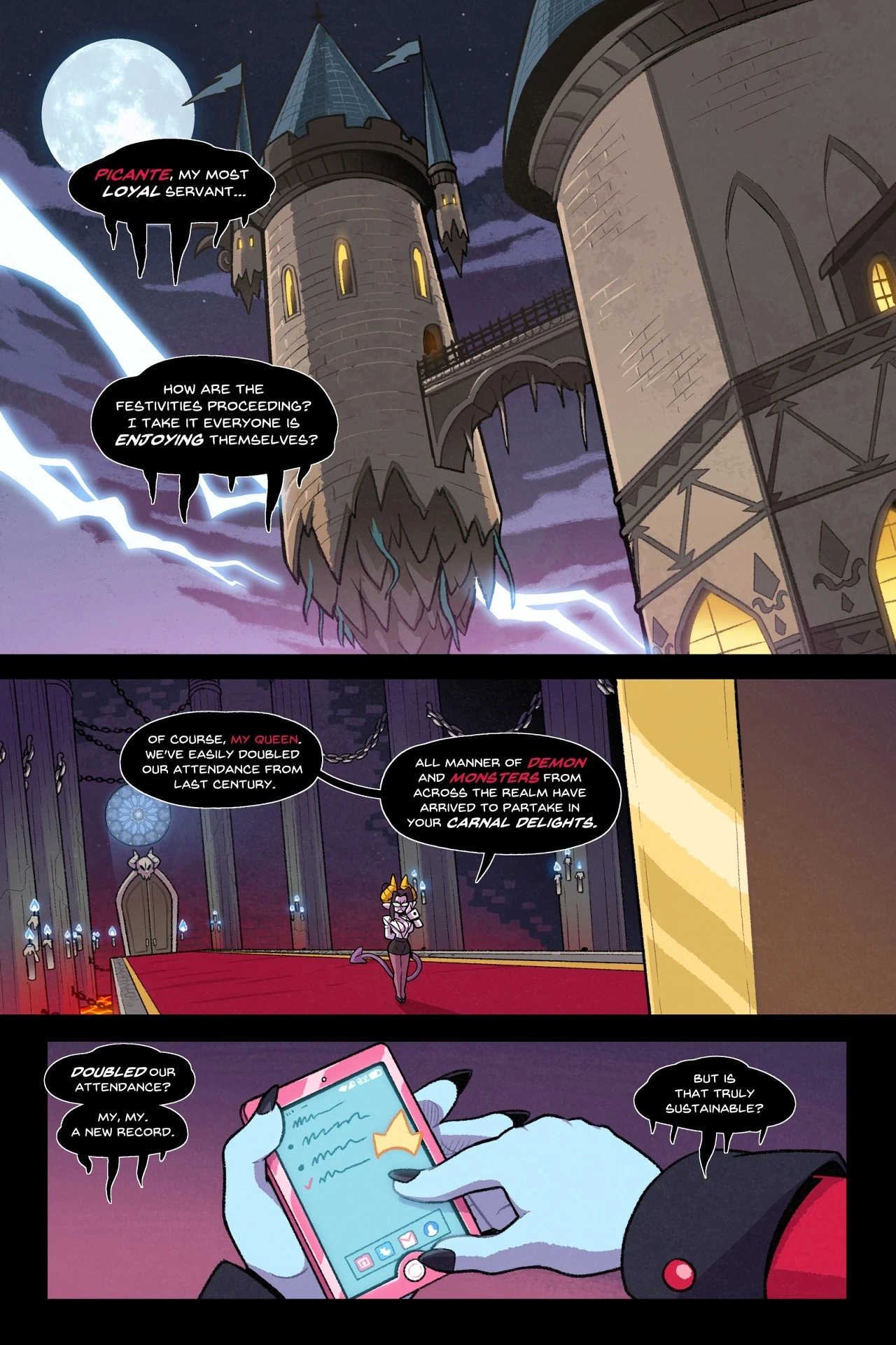Demon's Layer porn comic picture 71