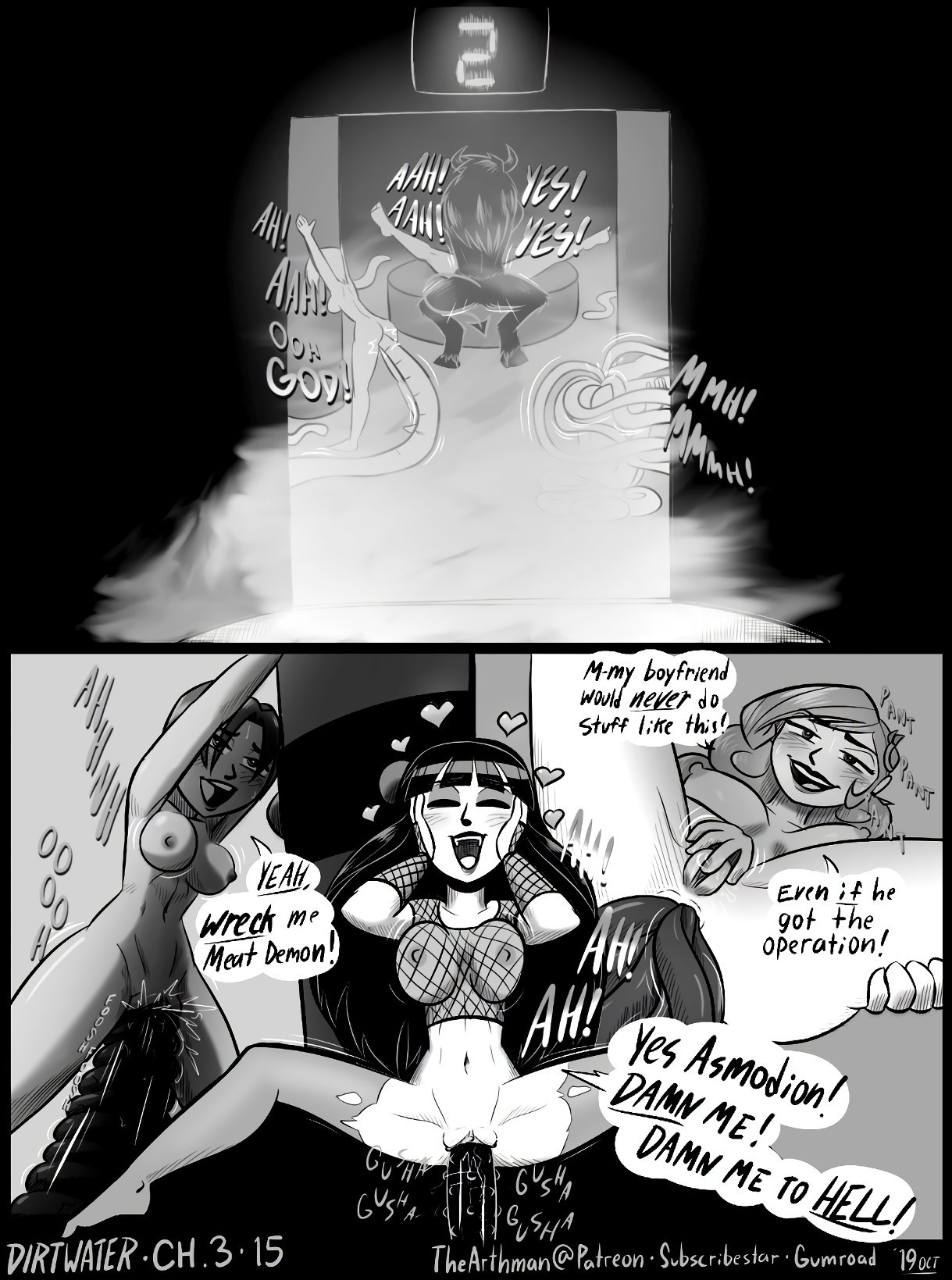 Dirtwater 3 - Dark Chambers porn comic picture 16