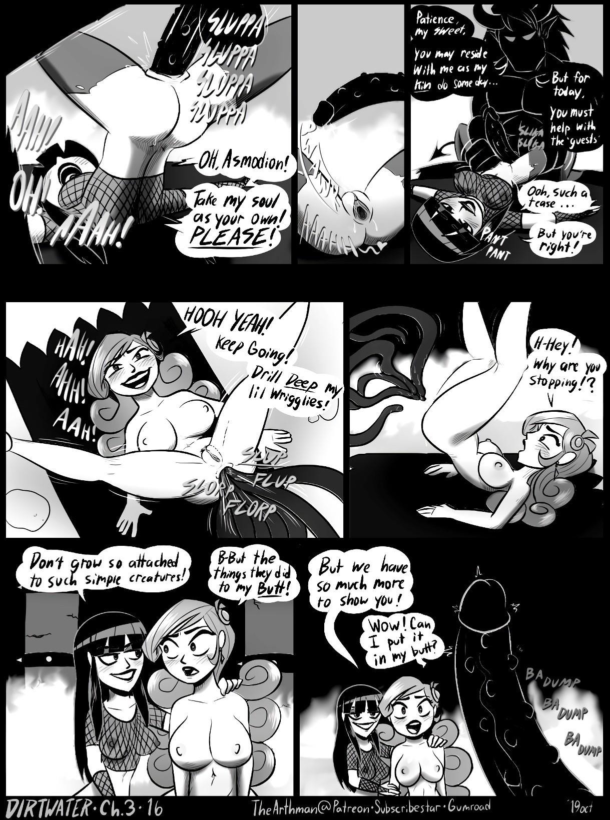 Dirtwater 3 - Dark Chambers porn comic picture 17