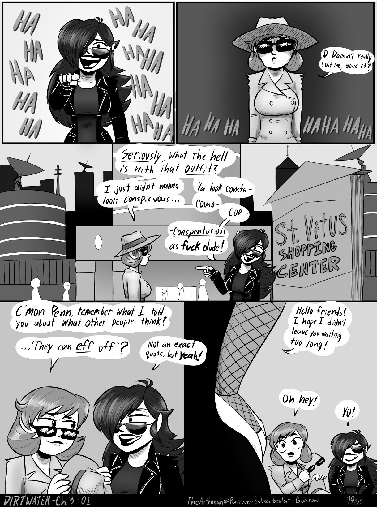 Dirtwater 3 - Dark Chambers porn comic picture 2