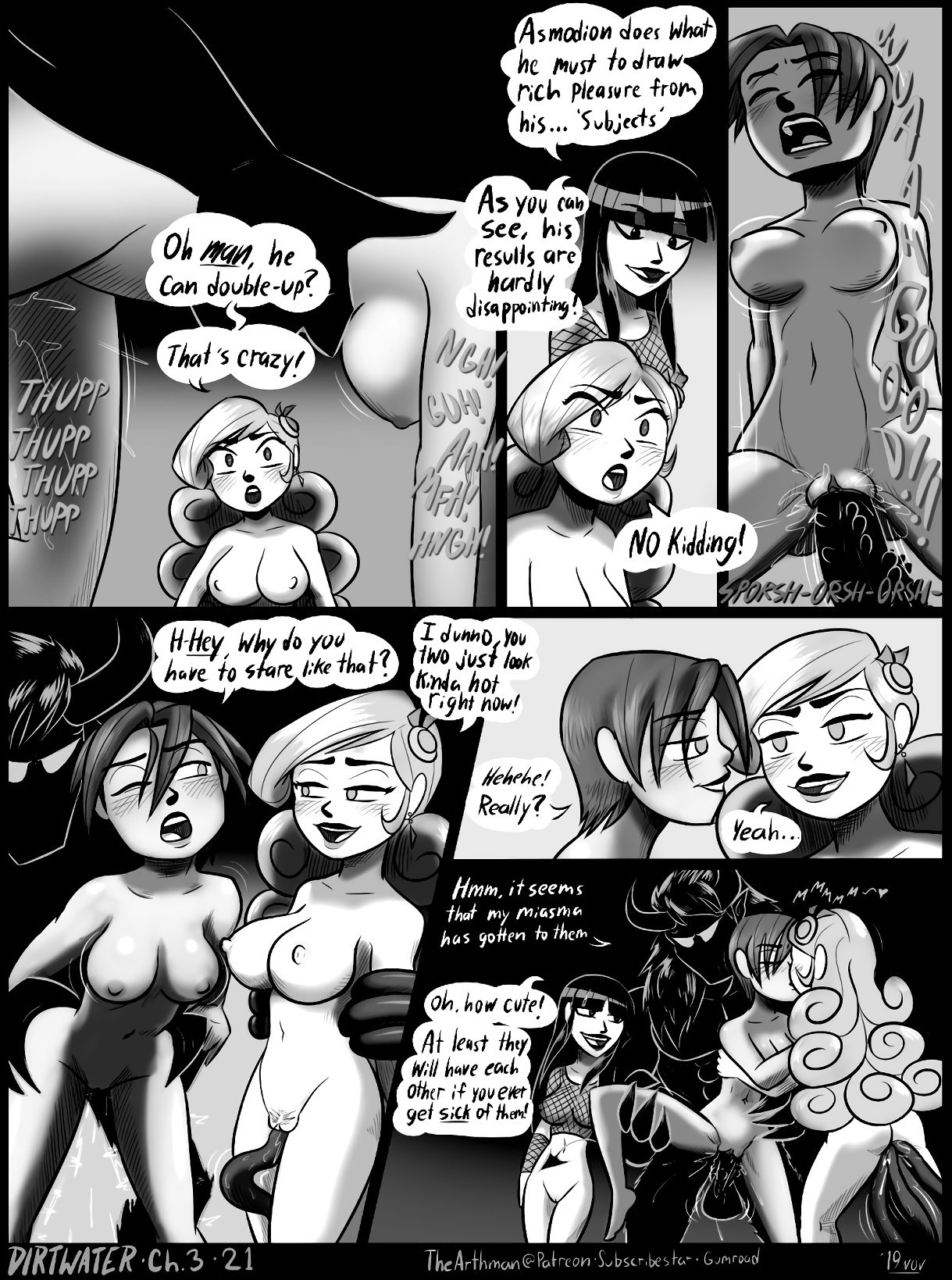 Dirtwater 3 - Dark Chambers porn comic picture 22