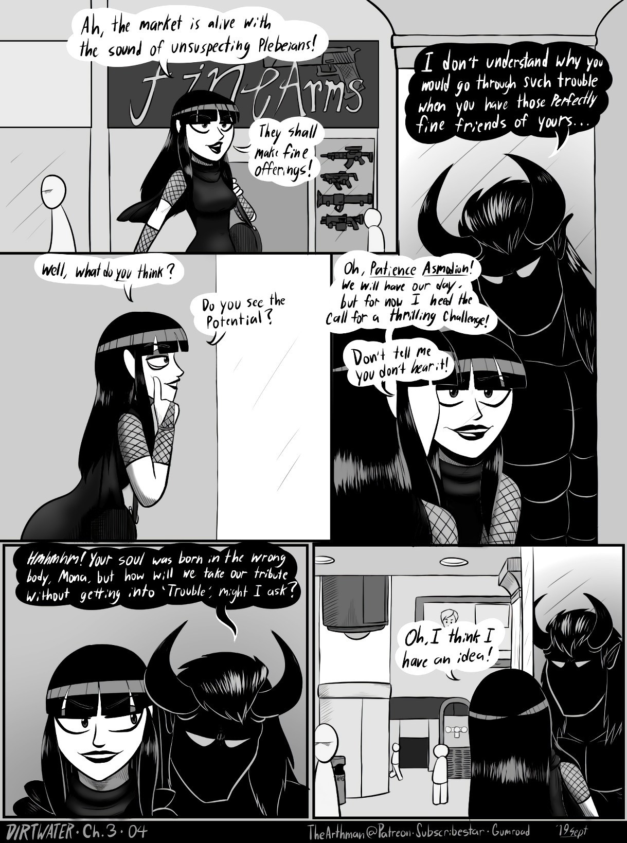 Dirtwater 3 - Dark Chambers porn comic picture 5