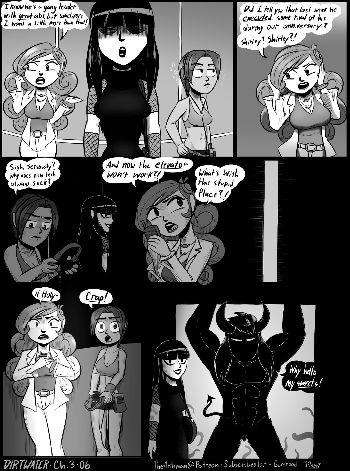 Dirtwater 3 - Dark Chambers porn comic picture 7