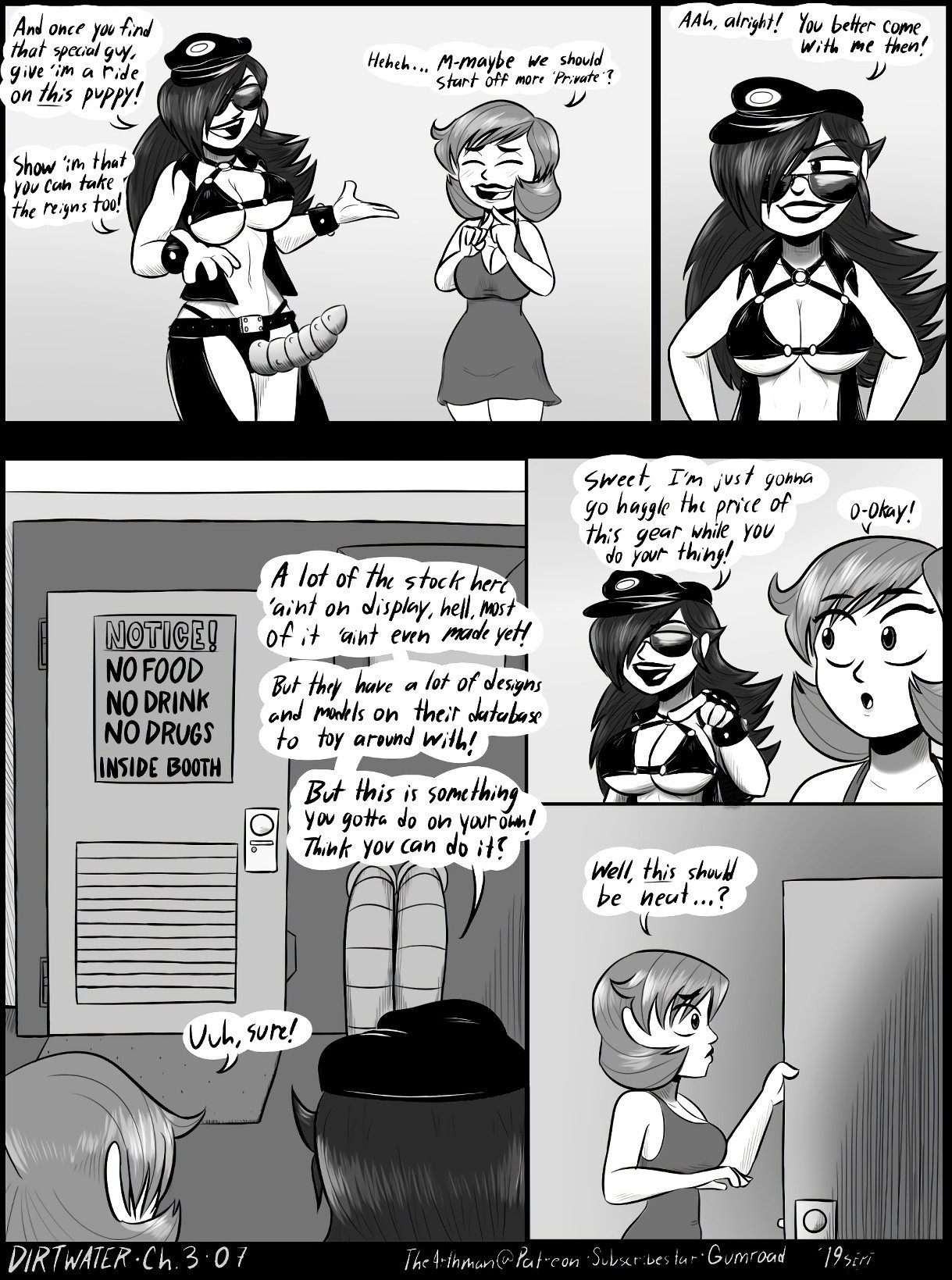 Dirtwater 3 - Dark Chambers porn comic picture 8
