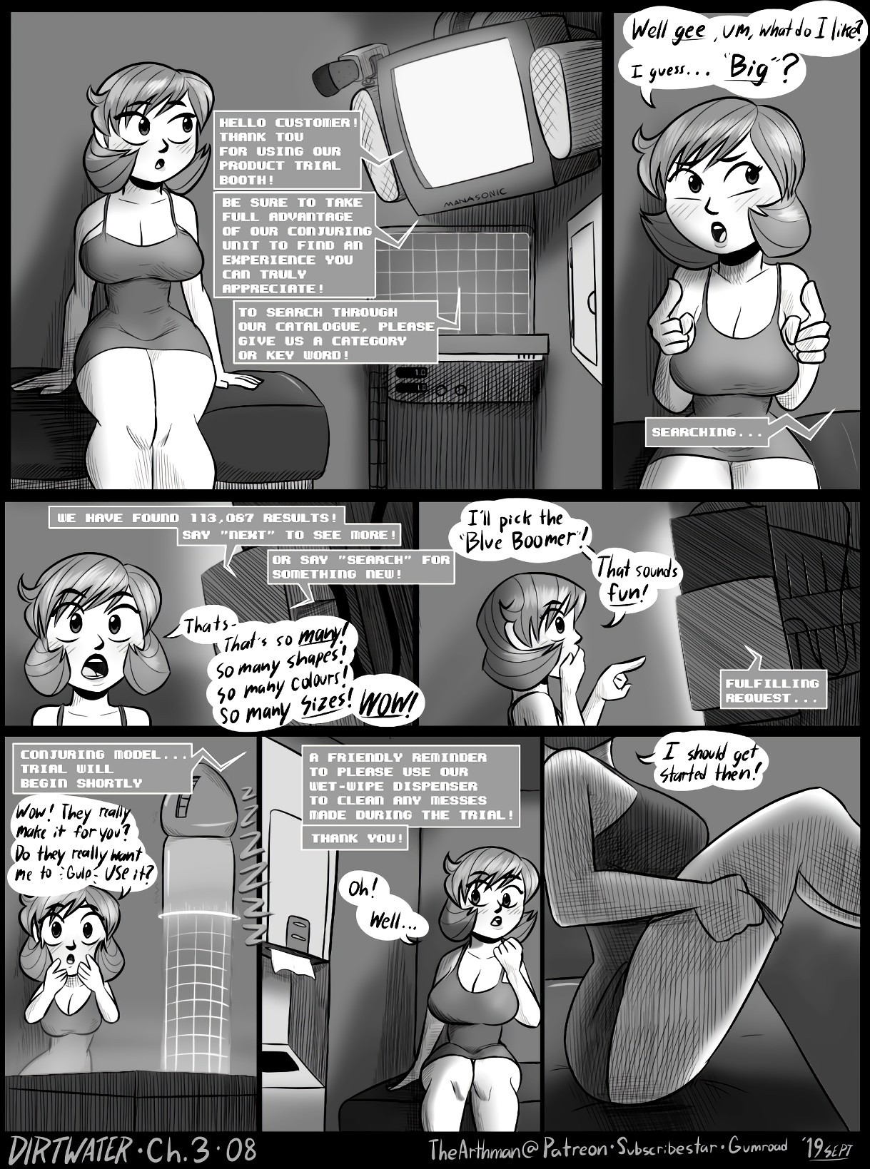 Dirtwater 3 - Dark Chambers porn comic picture 9