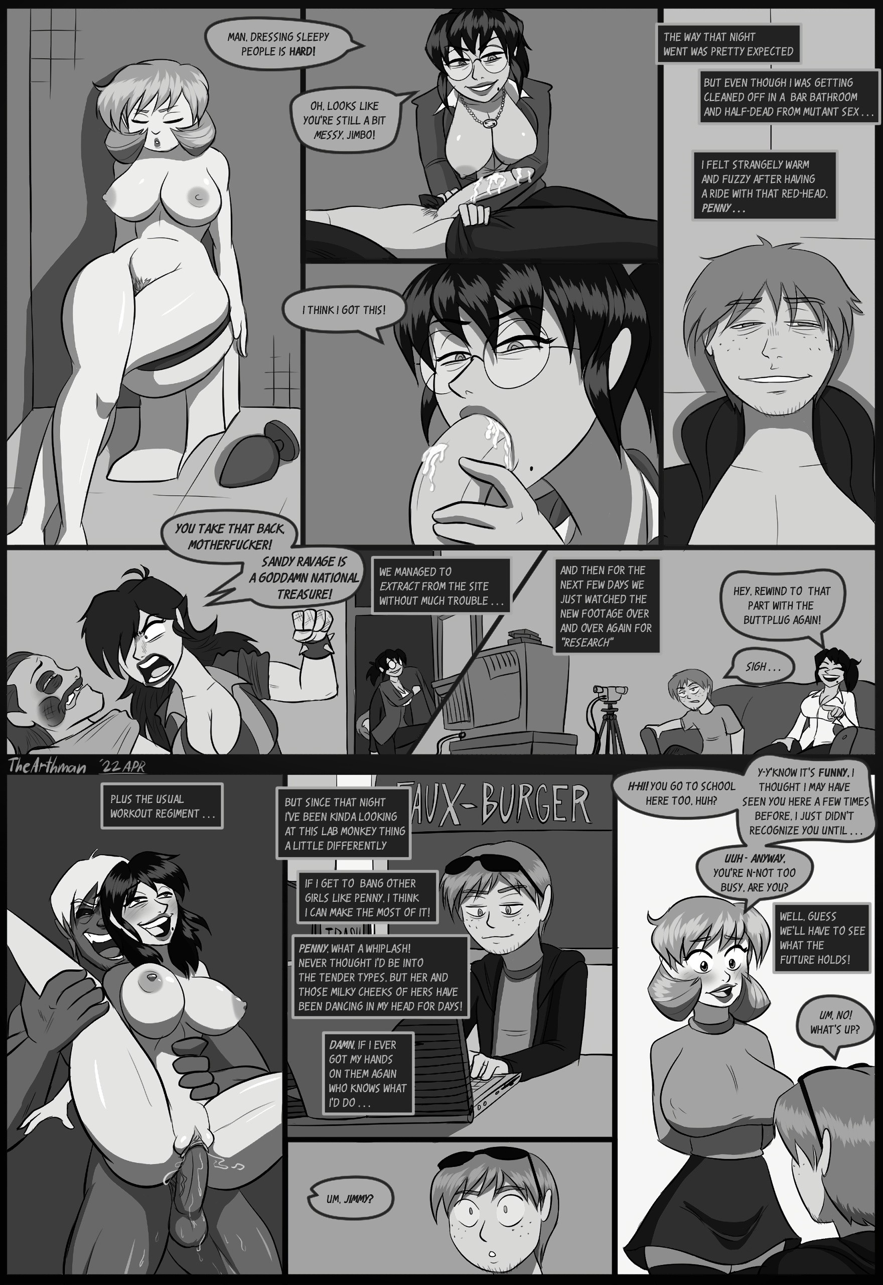 Dirtwater 5 - One Night at Louie's porn comic picture 29