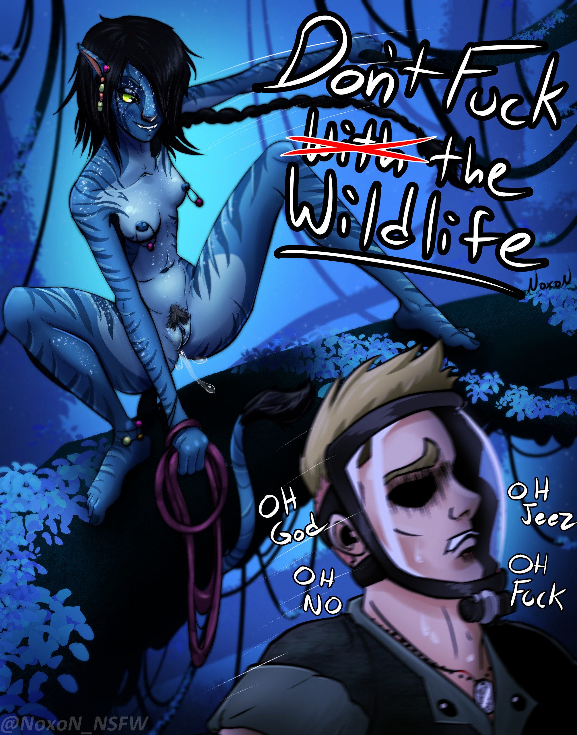 Dont Fuck the Wildlife porn comic picture 1