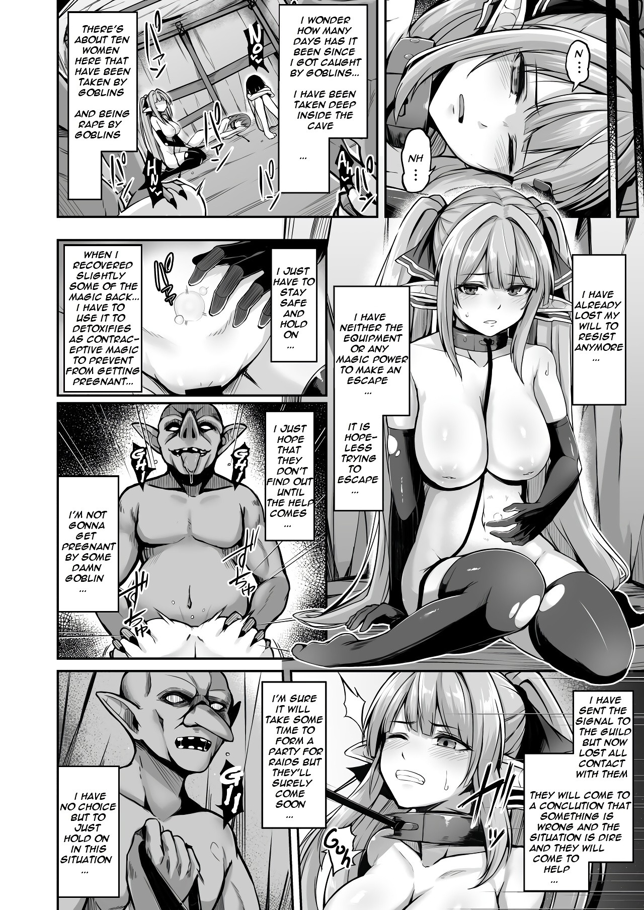 Elfin Quest: Goblin Haiboku Hen hentai manga picture 13