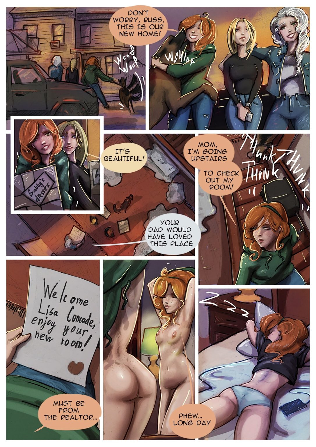 Emerald Magic: Lisa’s Story Chapter 1 porn comic picture 1