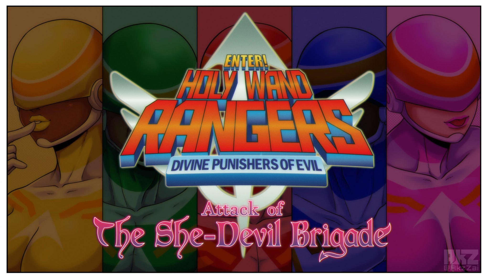 Enter! Holy Wand Rangers – Attack of The She-Devil Brigade