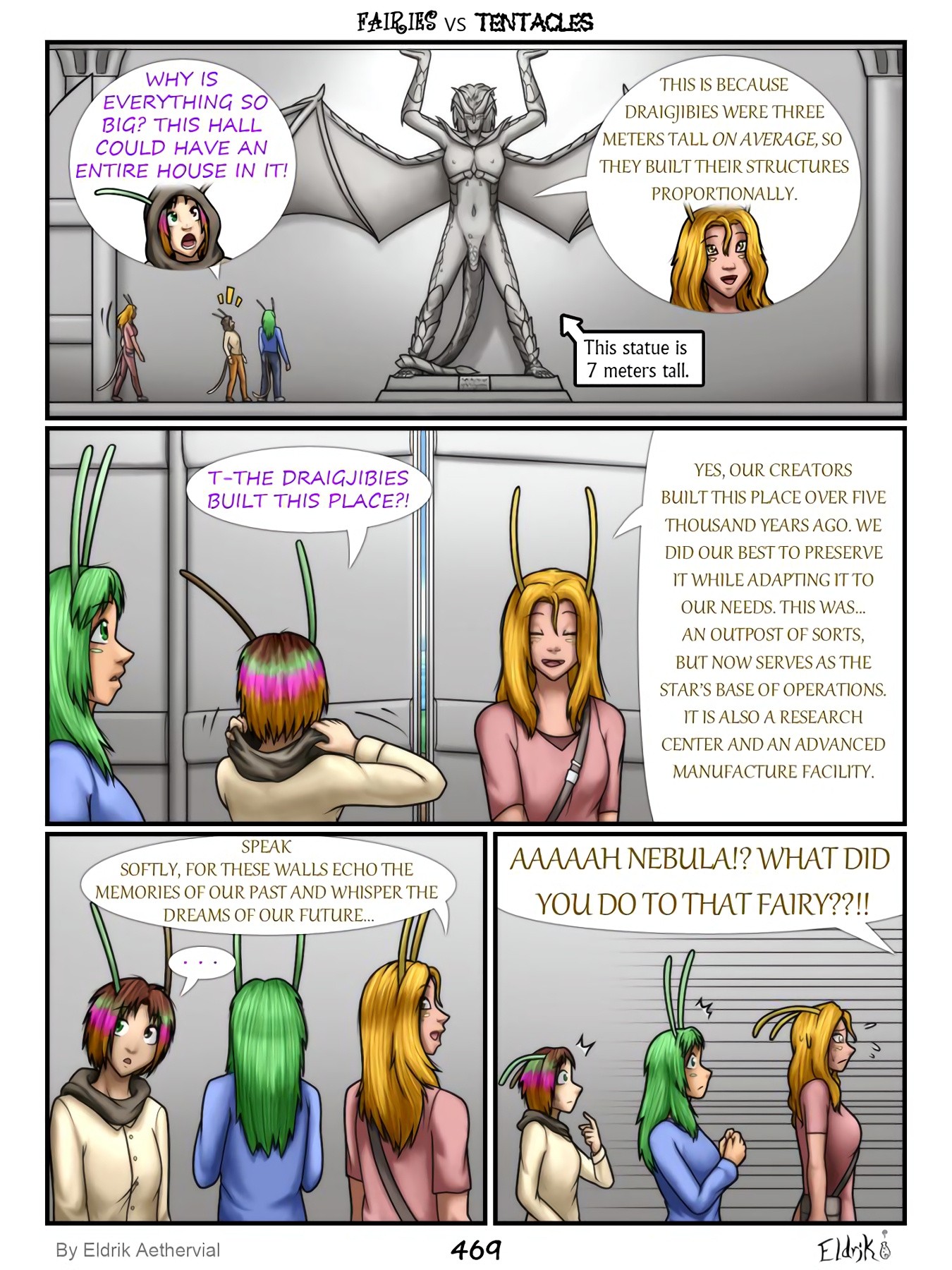 Fairies vs Tentacles 6-9 porn comic picture 50