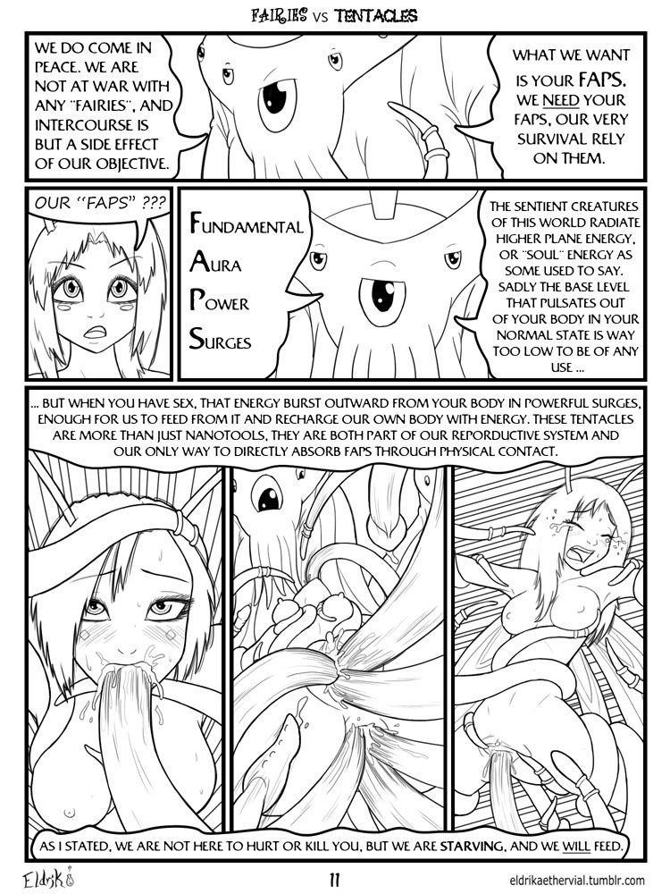 Fairies vs Tentacles Ch. 1-5 porn comic picture 12