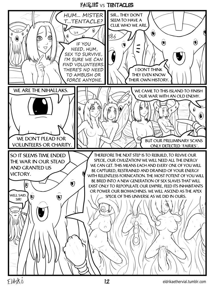 Fairies vs Tentacles Ch. 1-5 porn comic picture 13