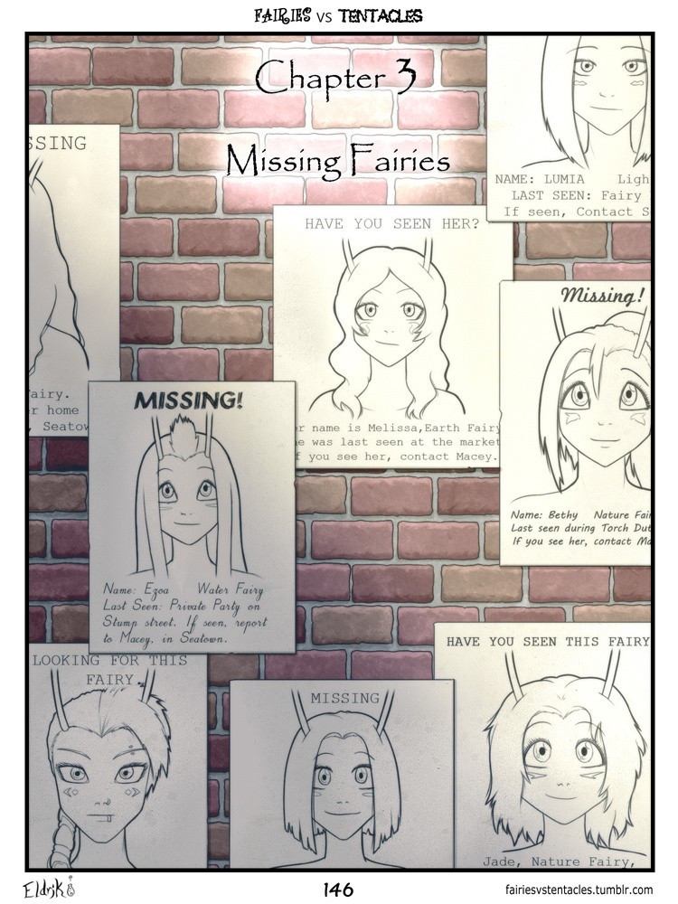 Fairies vs Tentacles Ch. 1-5 porn comic picture 147
