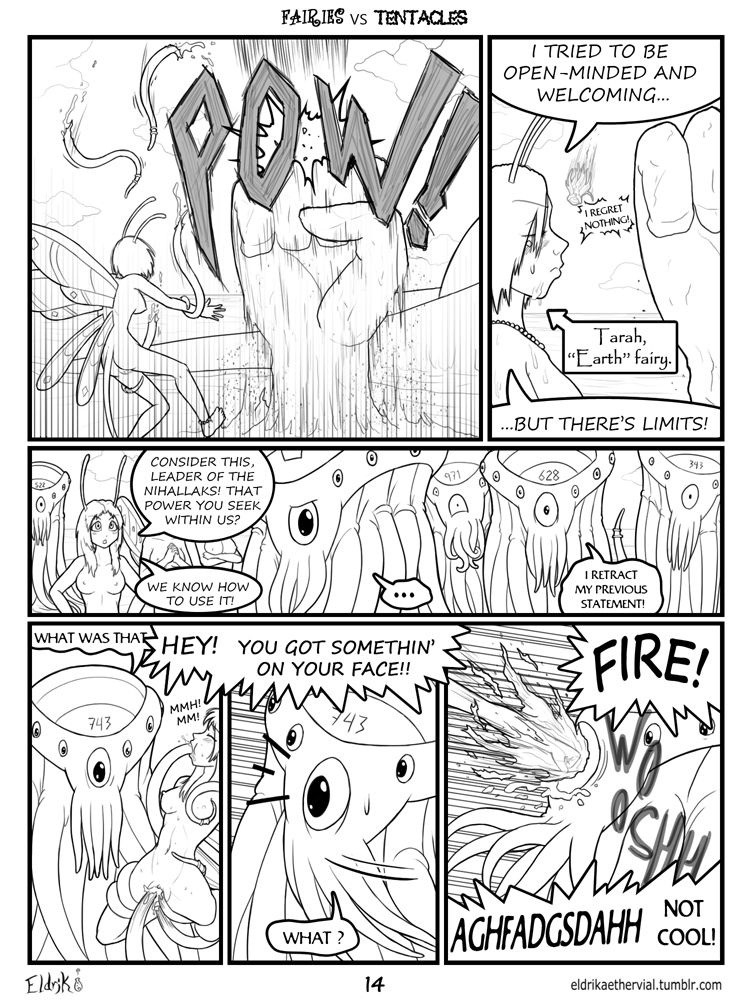 Fairies vs Tentacles Ch. 1-5 porn comic picture 15