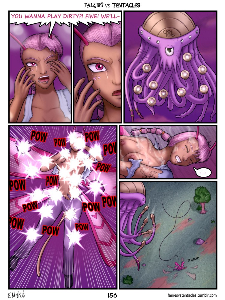 Fairies vs Tentacles Ch. 1-5 porn comic picture 157