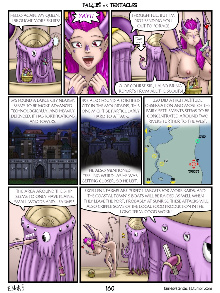 Fairies vs Tentacles Ch. 1-5 porn comic picture 161
